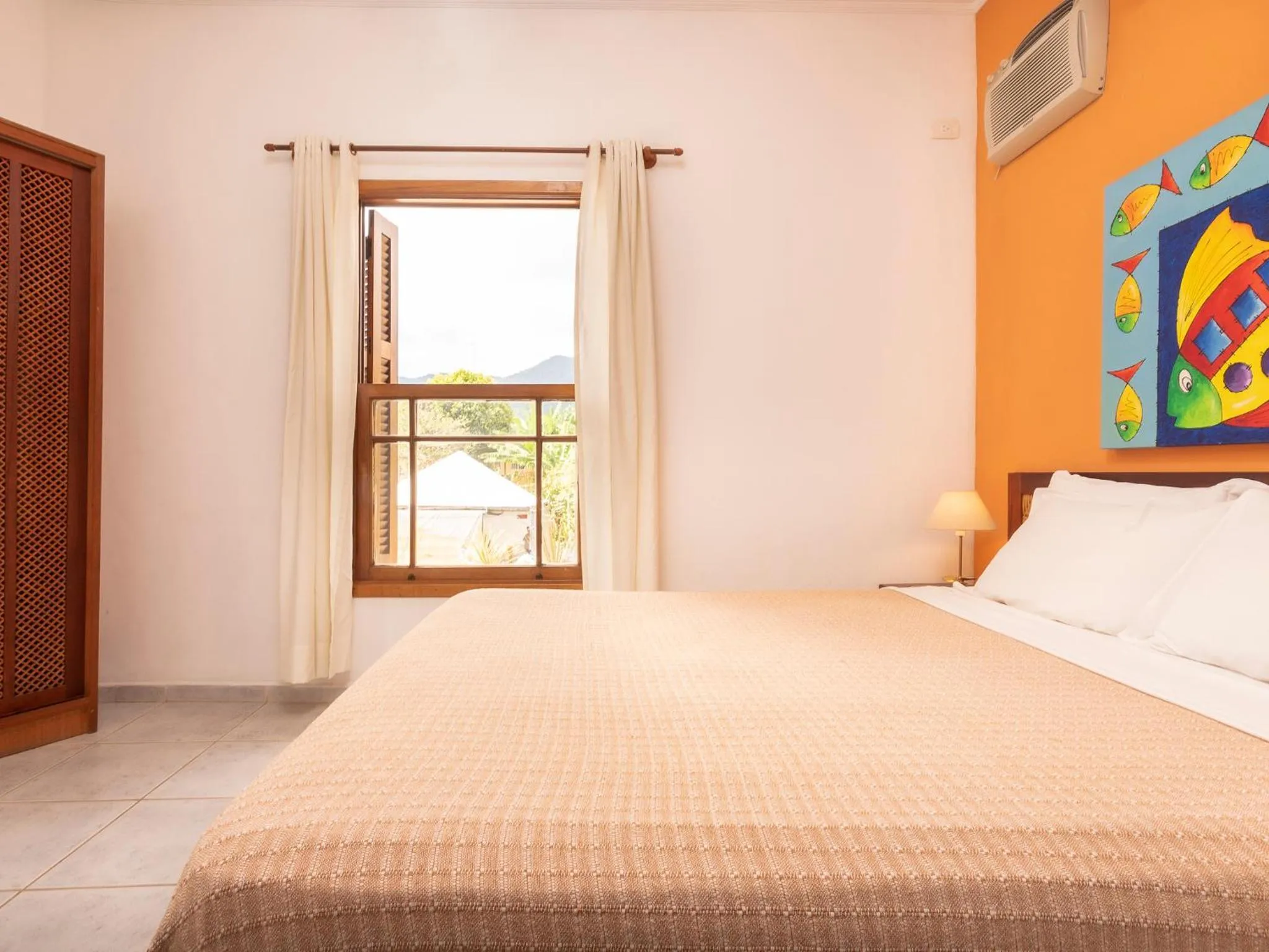 Bedroom, Bed in Pousada Atiaia