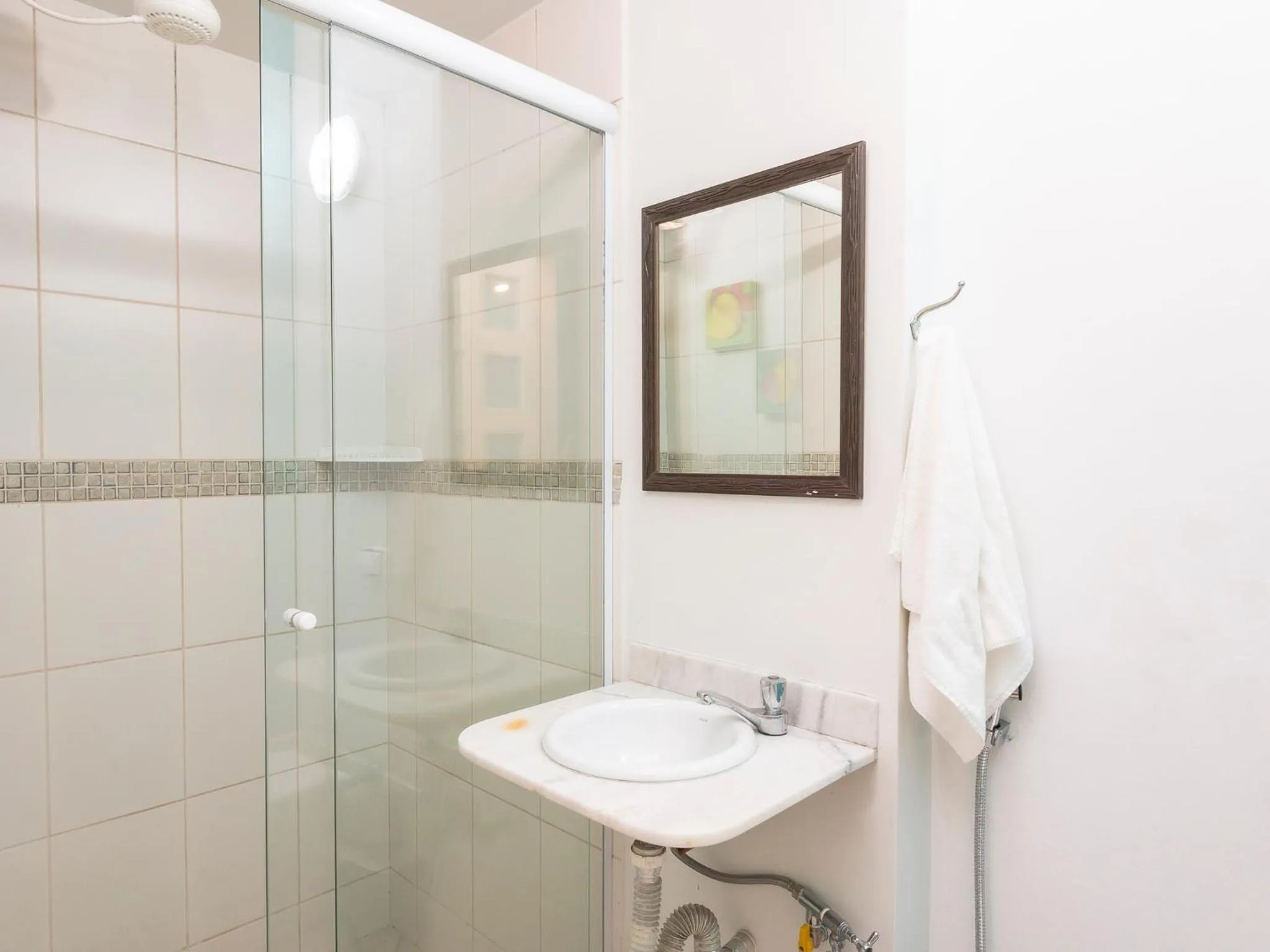 Bathroom in Pousada Atiaia