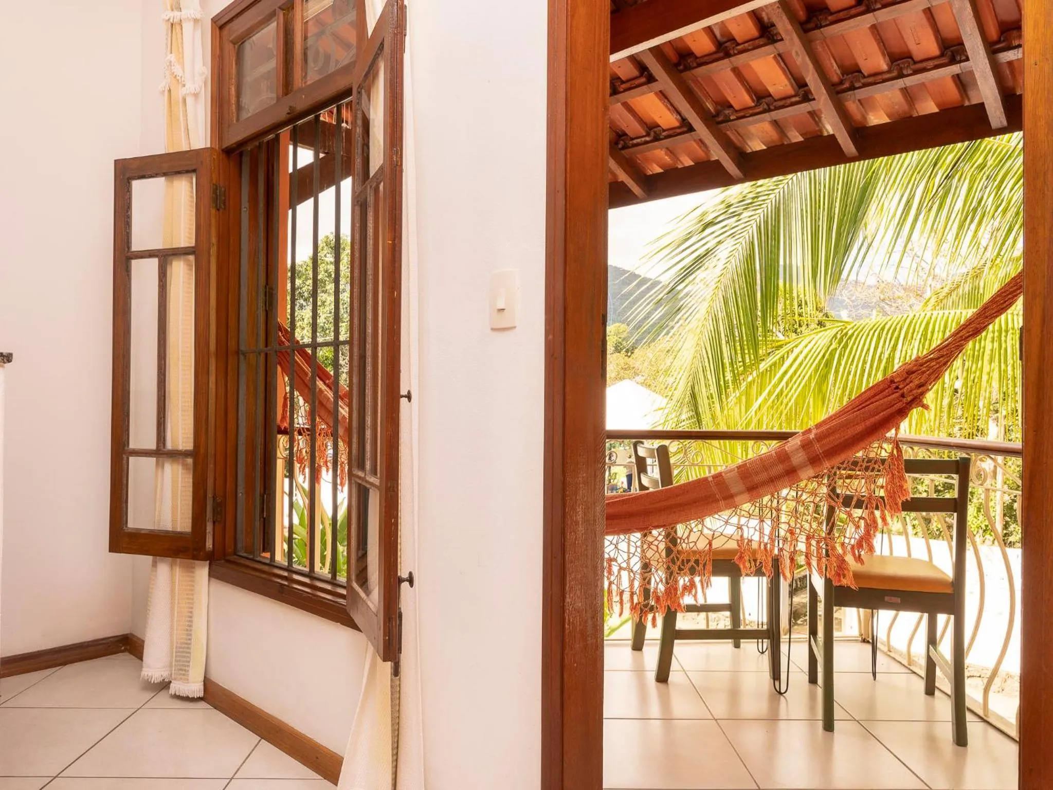 Balcony/Terrace in Pousada Atiaia