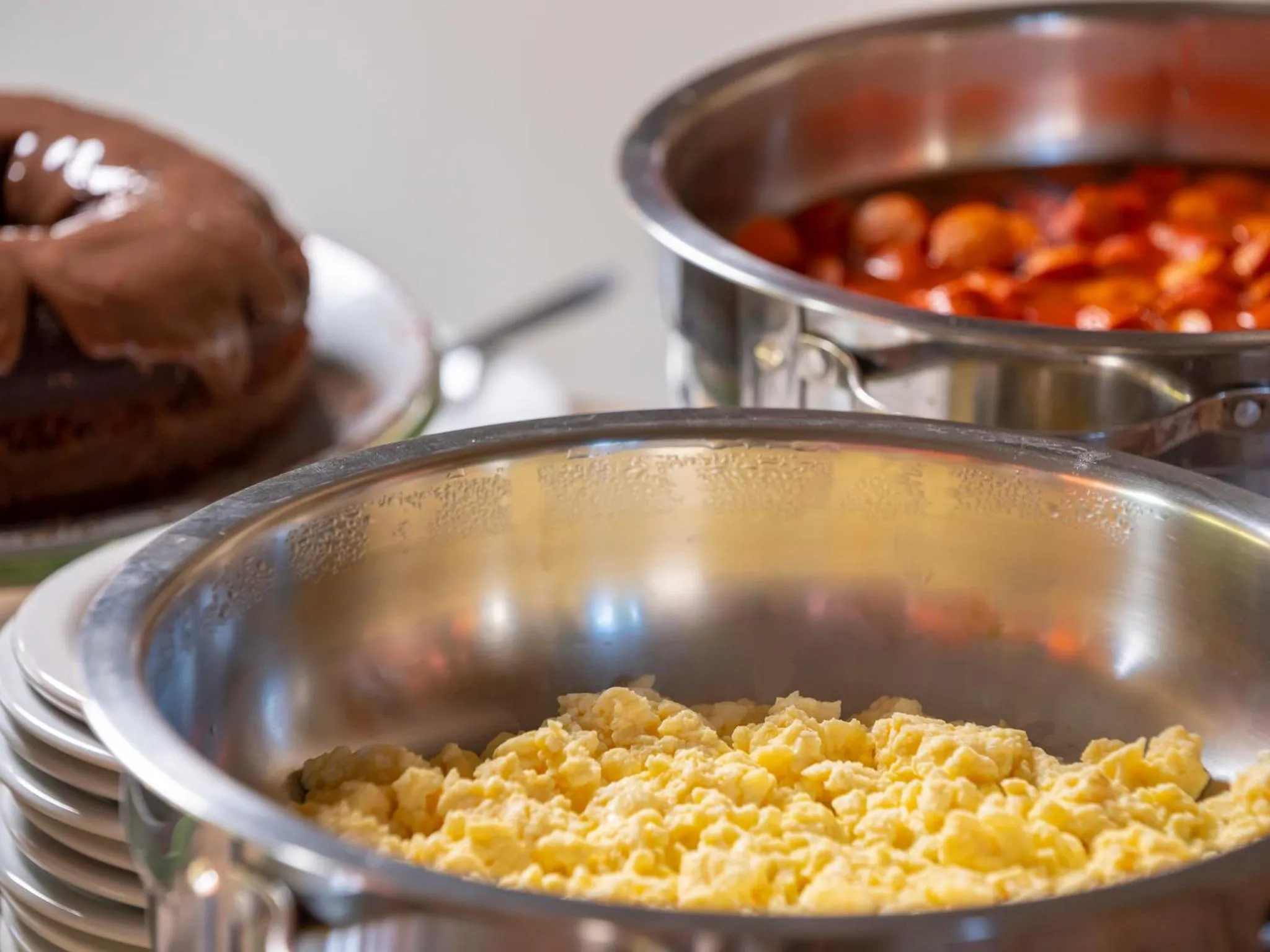 Buffet breakfast in Pousada Atiaia