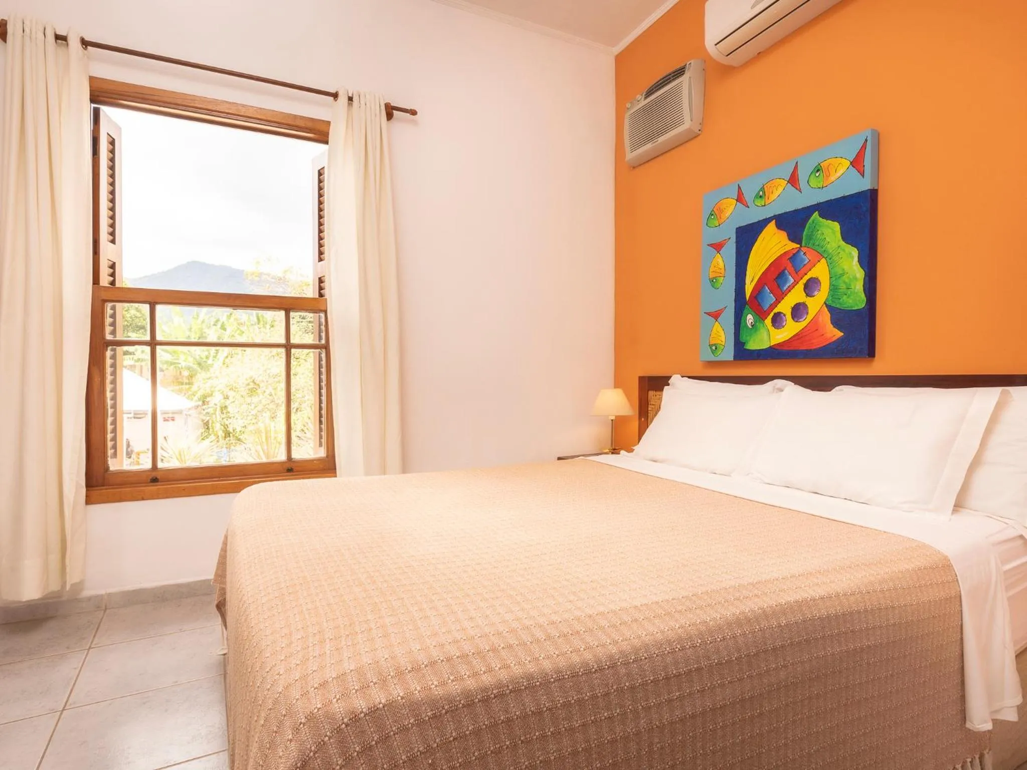 Bedroom, Bed in Pousada Atiaia