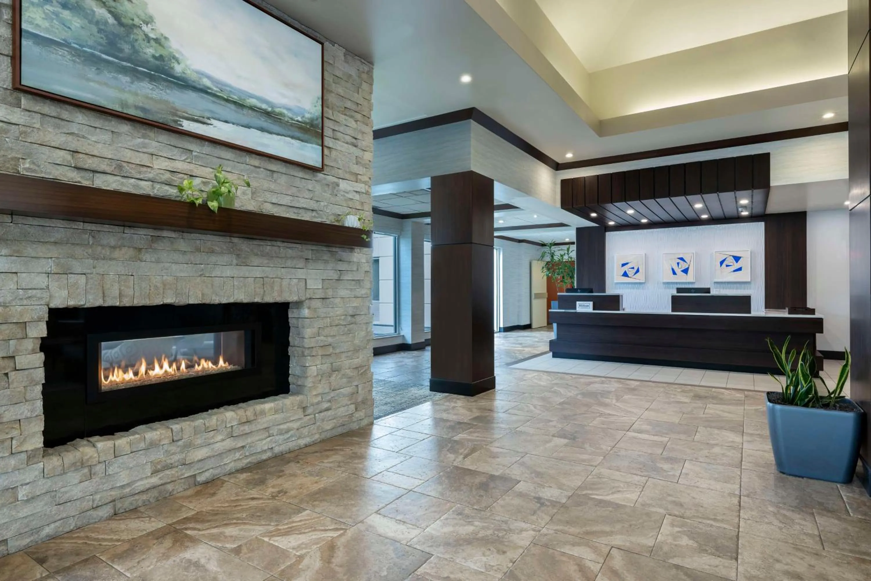Lobby or reception in Hilton Garden Inn Boise Spectrum