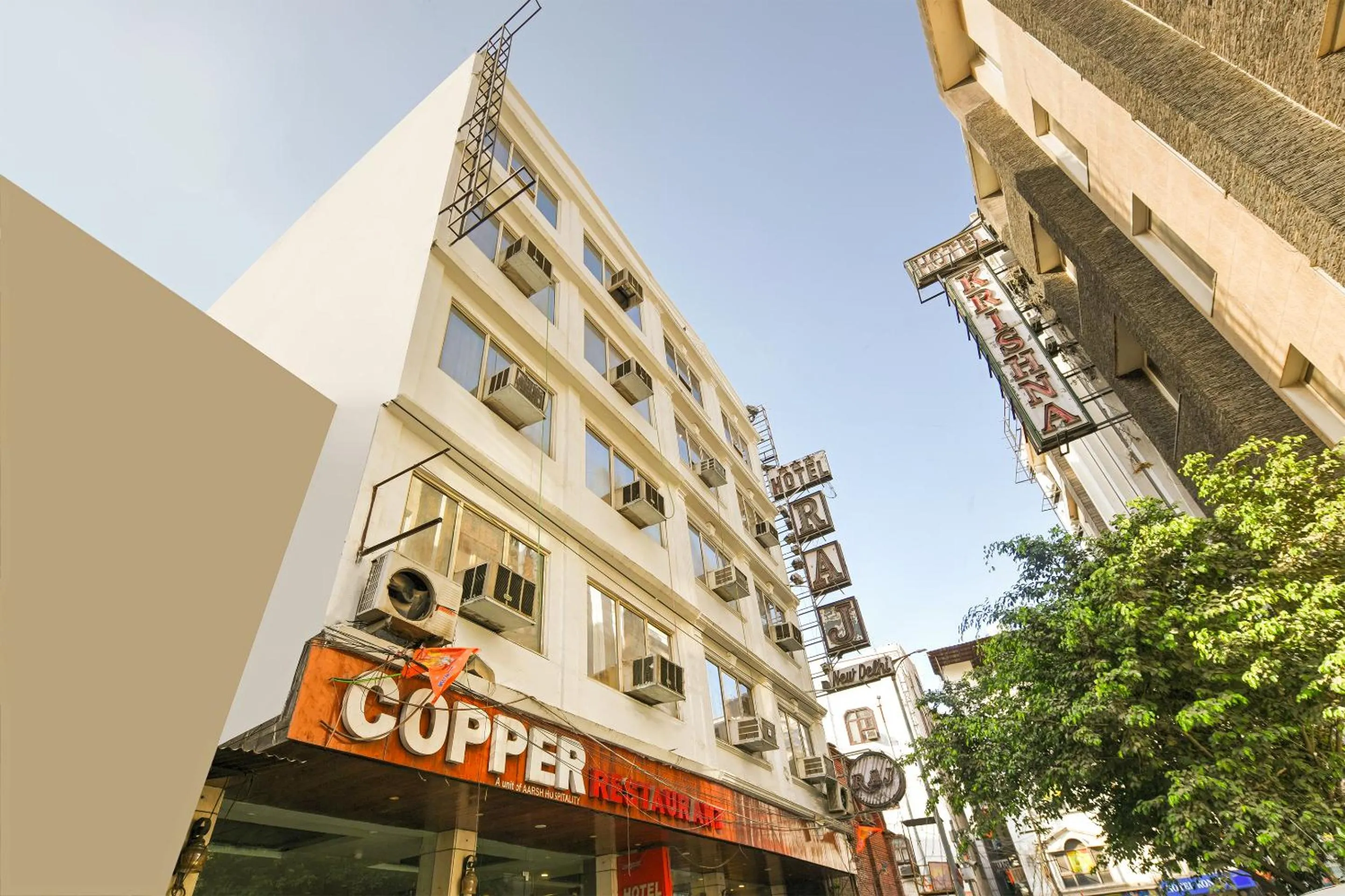 Property building in The Raj at New Delhi Railway Station