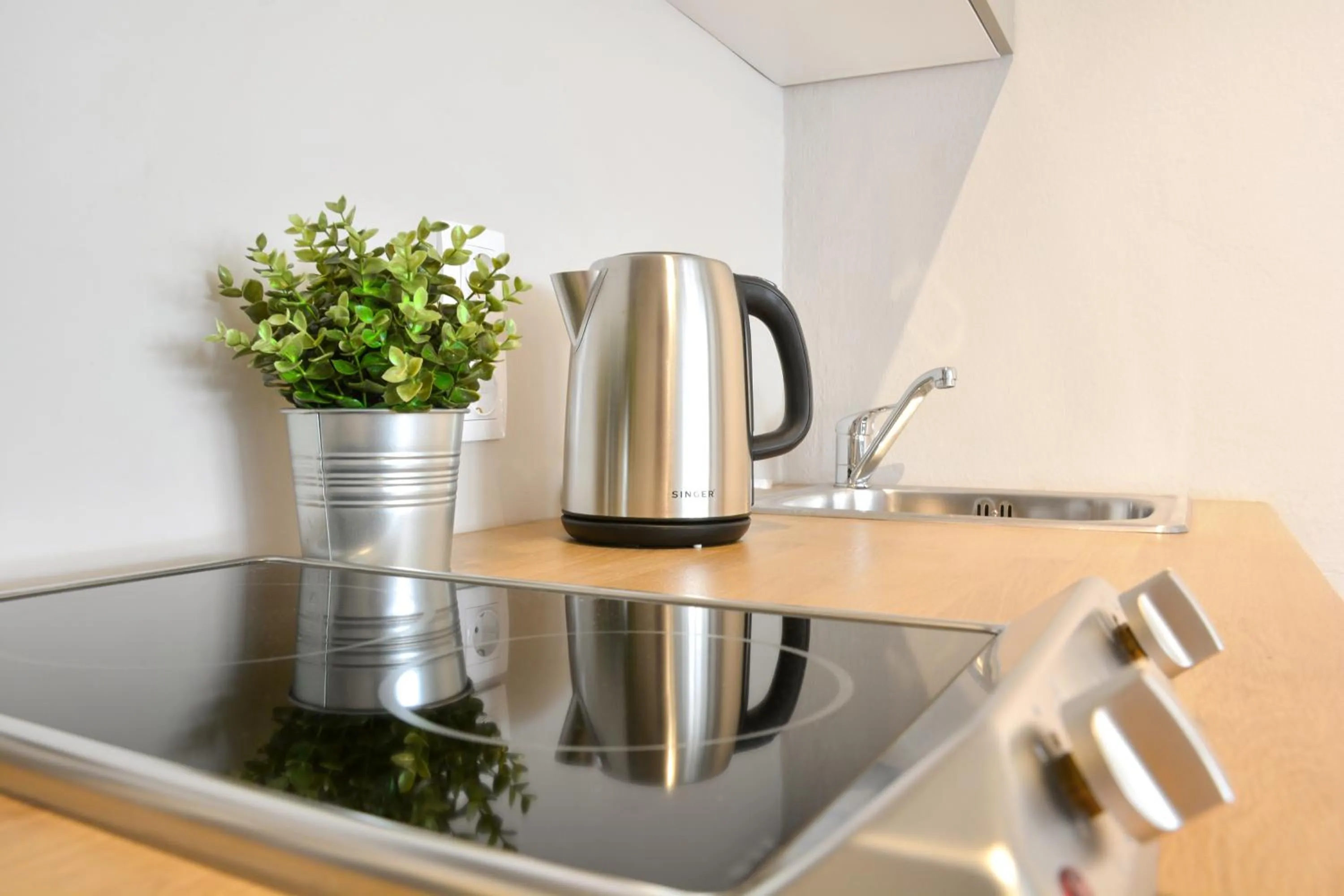 Kitchen or kitchenette in Athens Connection Apartments