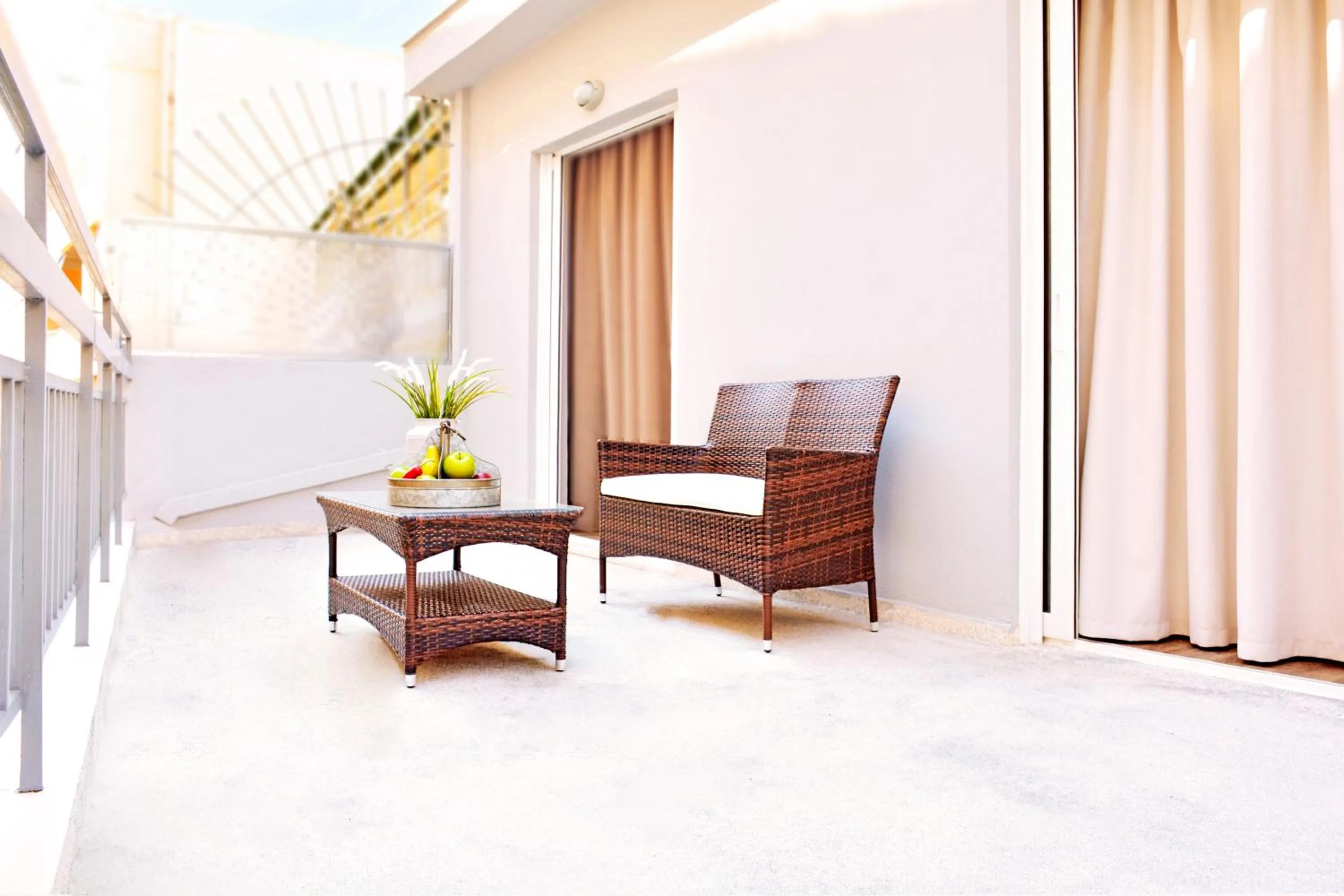 Balcony/Terrace in Athens Connection Apartments