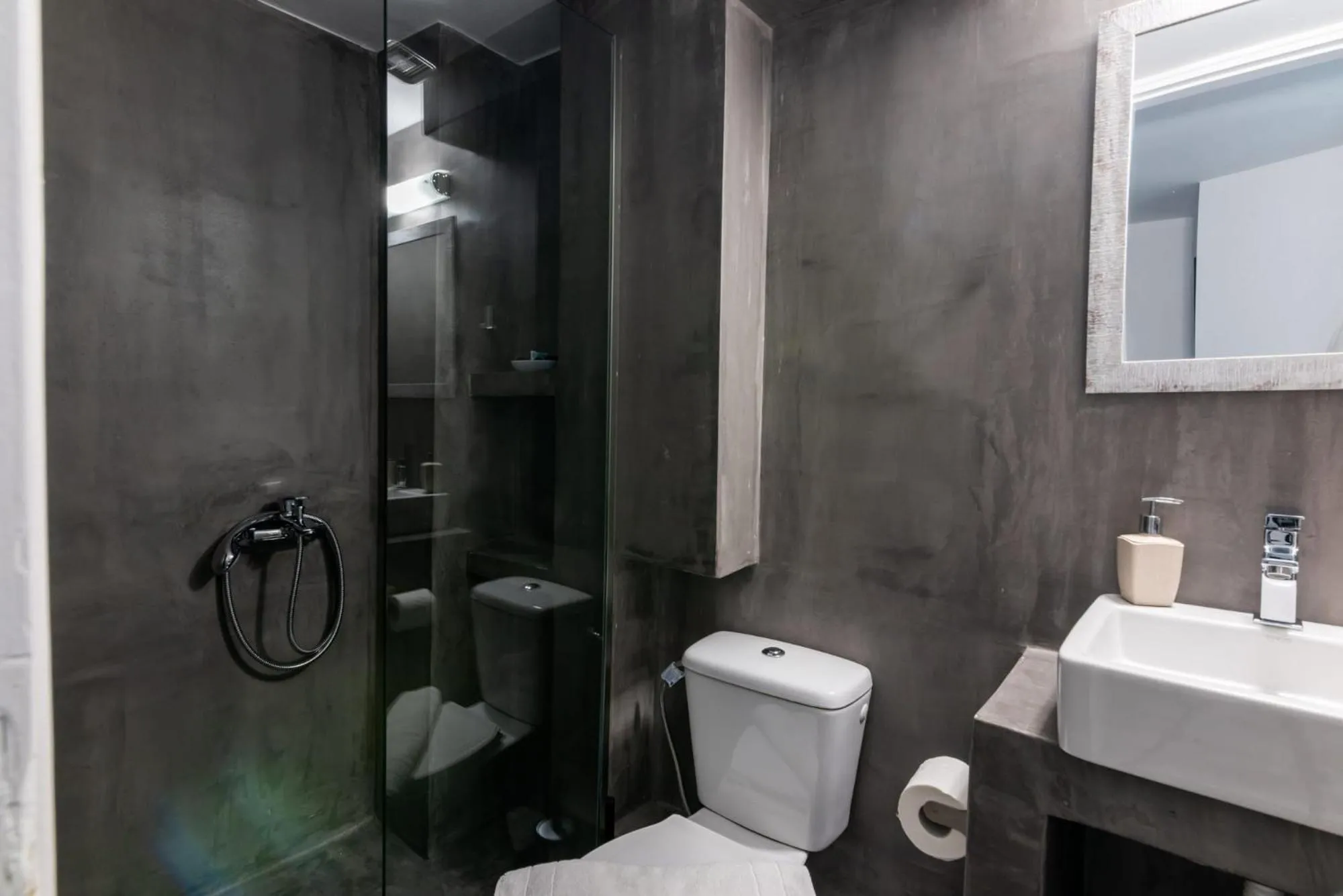 Bathroom in Athens Connection Apartments