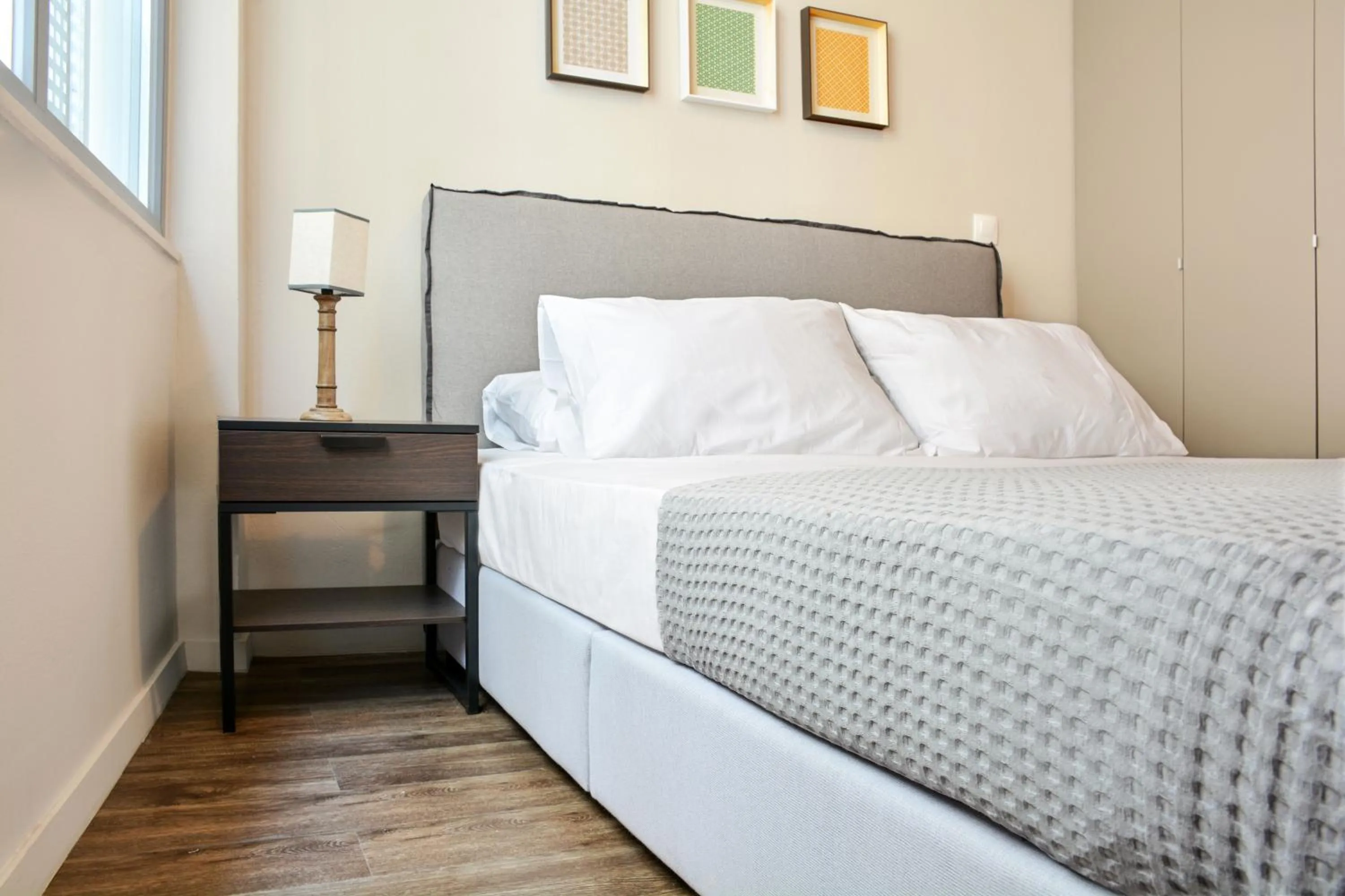 Bedroom, Bed in Athens Connection Apartments