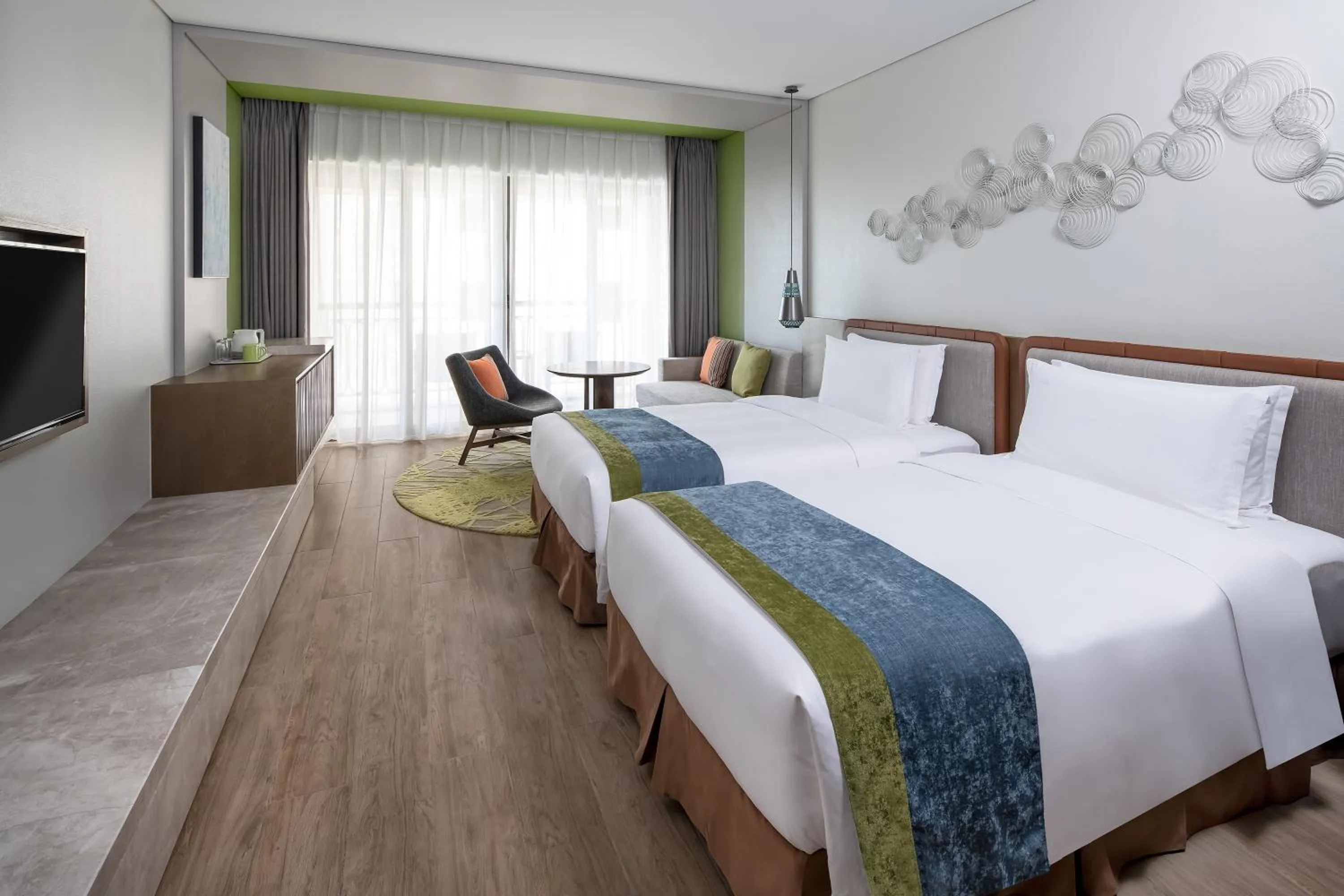 Bedroom, Bed in Holiday Inn Resort Sanya Bay by IHG
