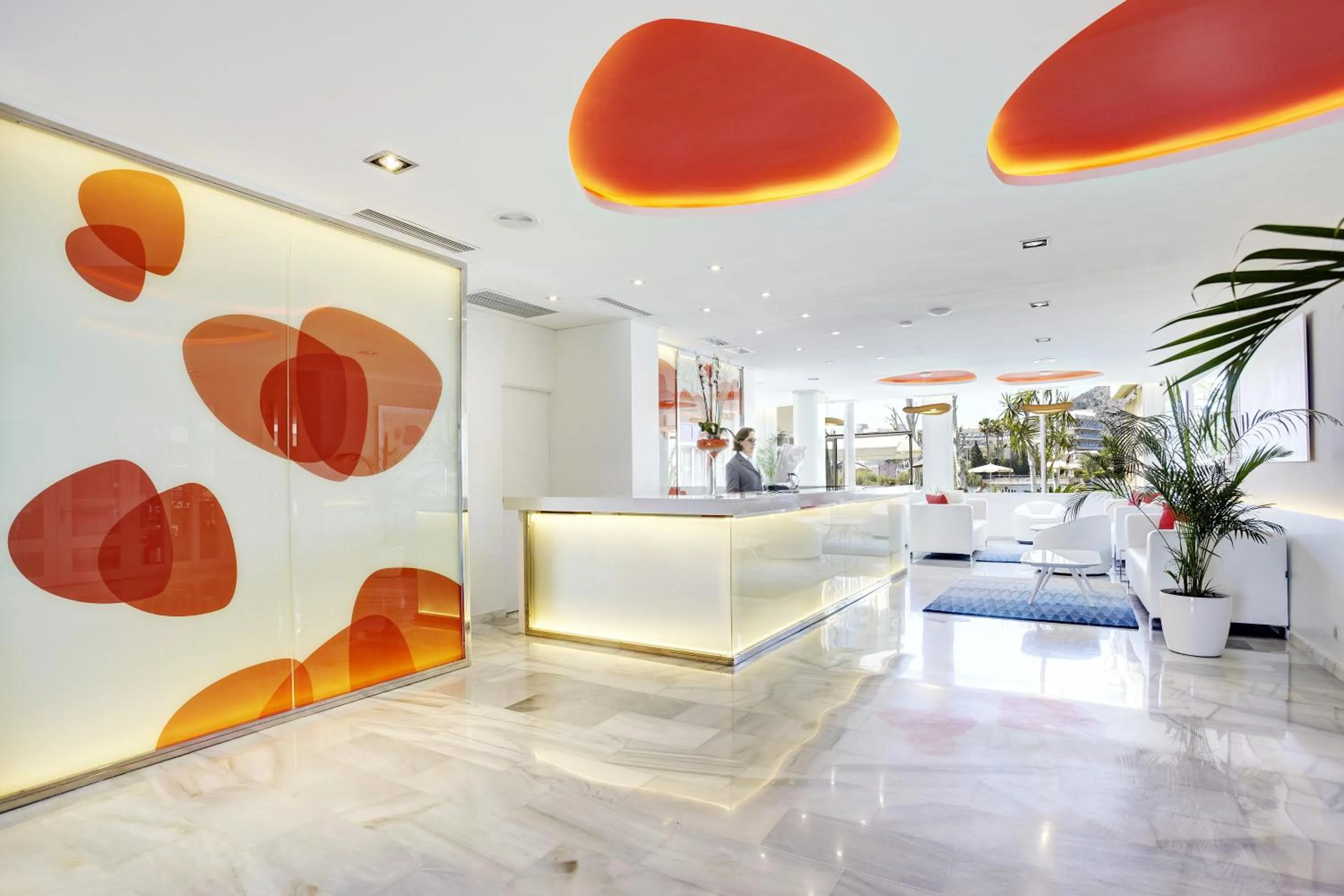Lobby or reception in Grupotel Amapola