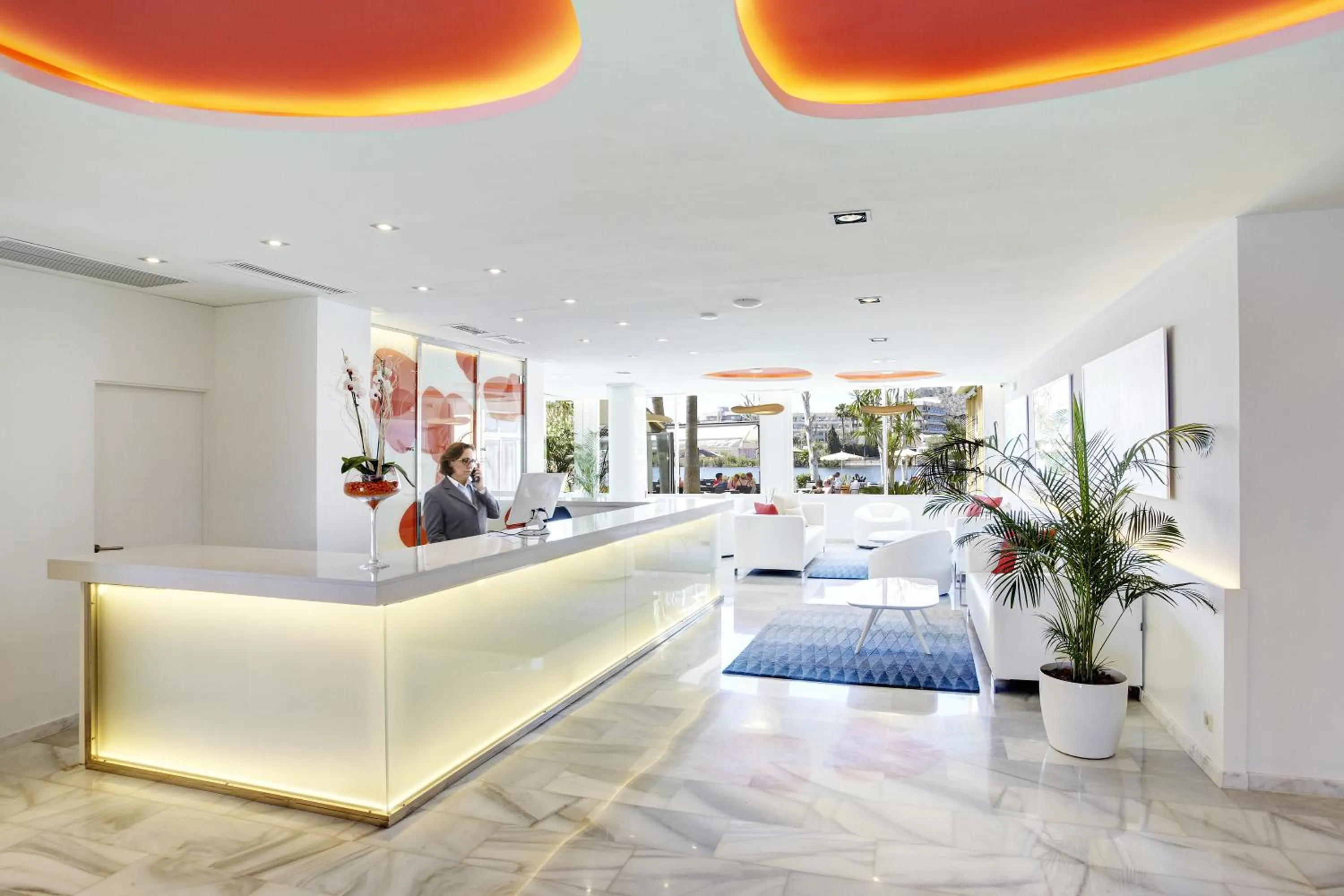 Lobby or reception in Grupotel Amapola