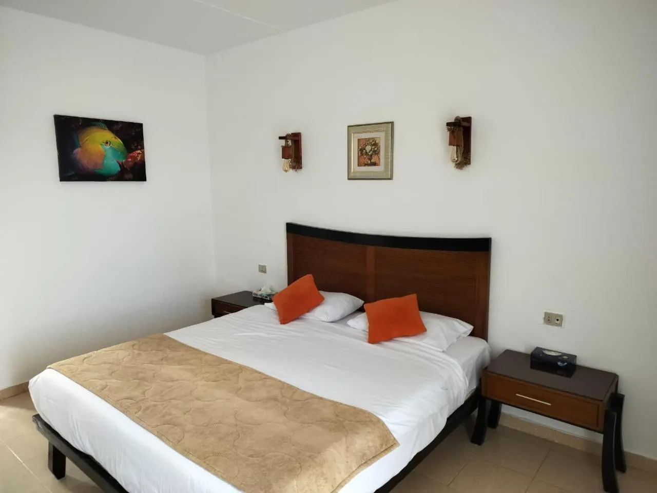 Bed in Sharm El Naga Resort and Diving Center