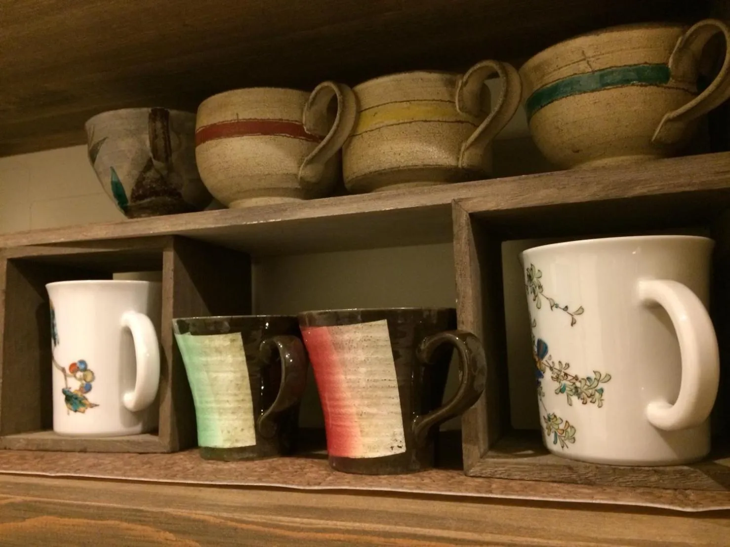 Communal kitchen in Teramachiya Wind Bell Temple Guest House