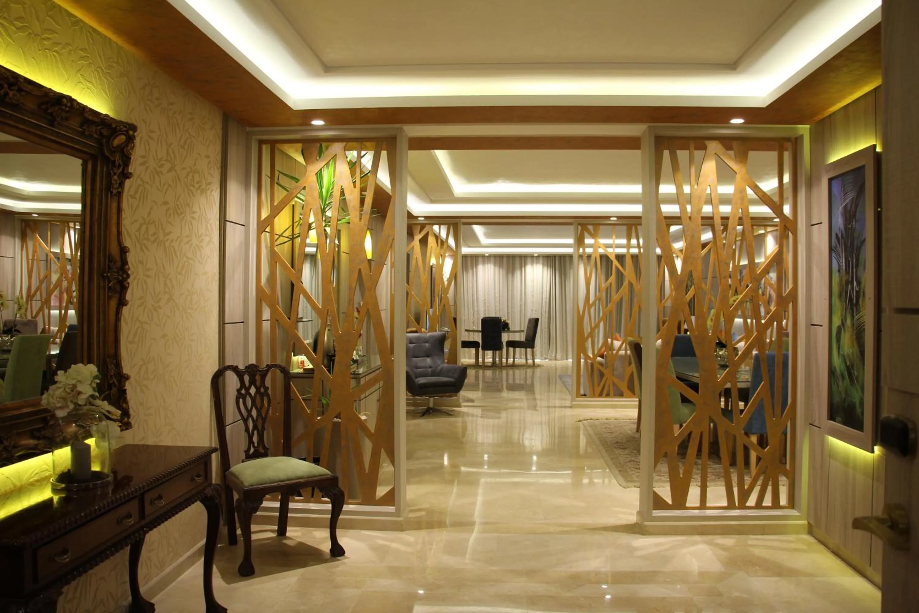 Living room in Zaki Hotel