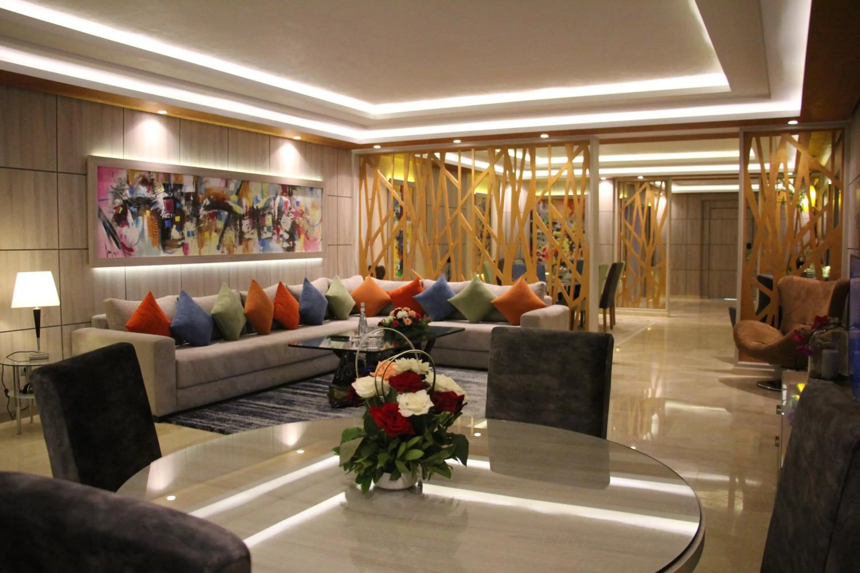 Living room in Zaki Hotel