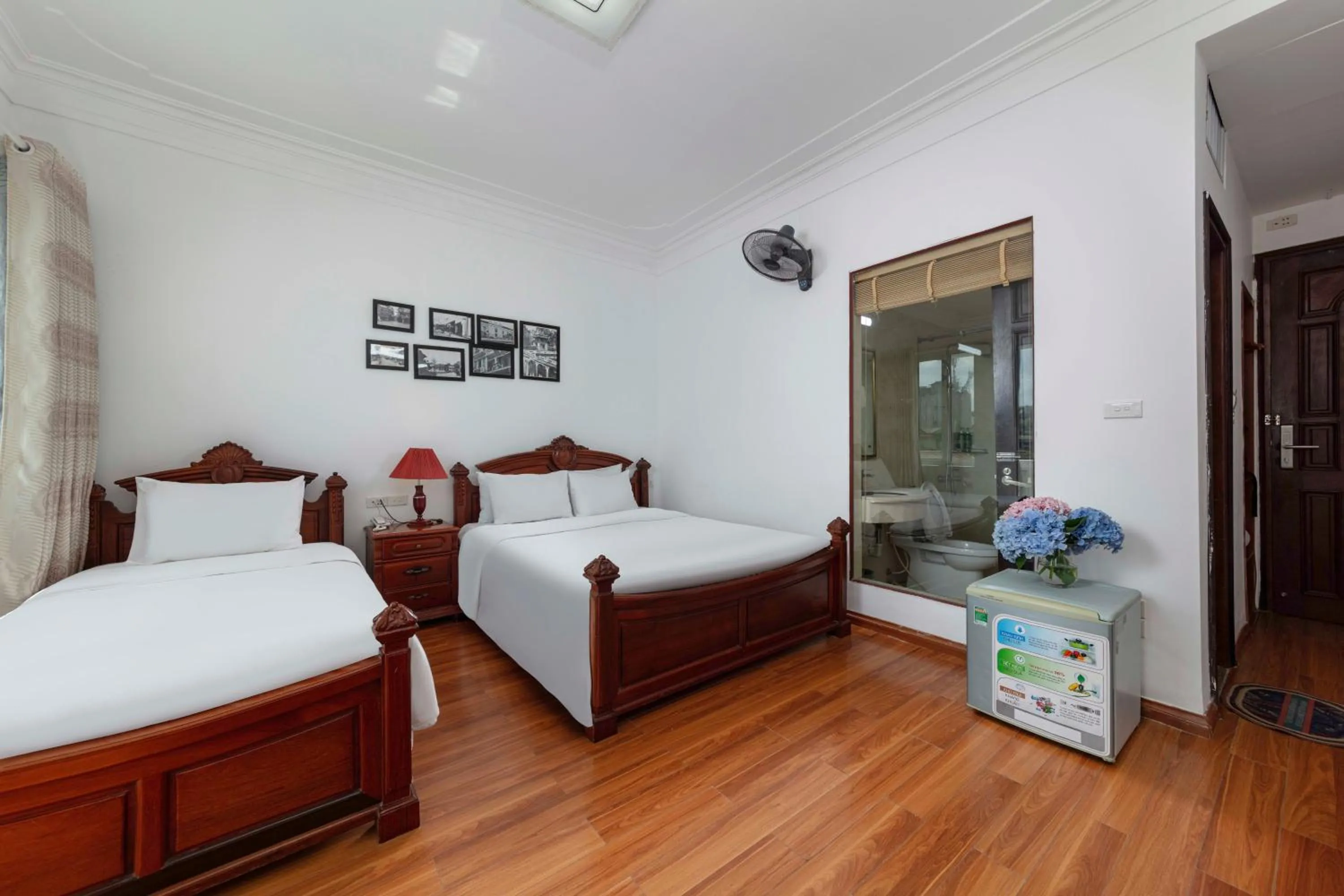 Bed in Phoenix Palace Hotel Hanoi