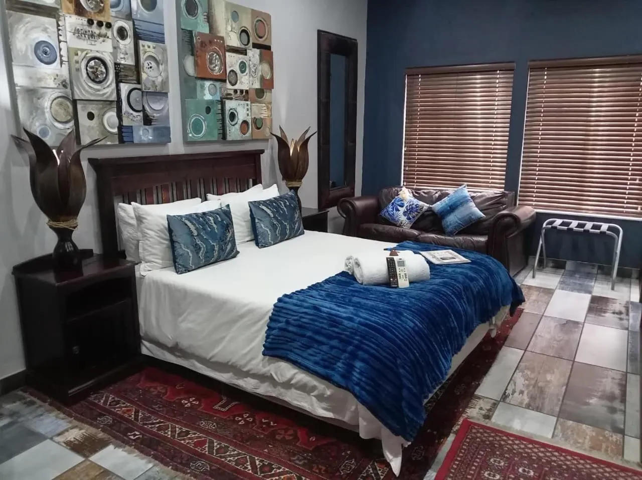 Bed in Moonriver Guesthouse