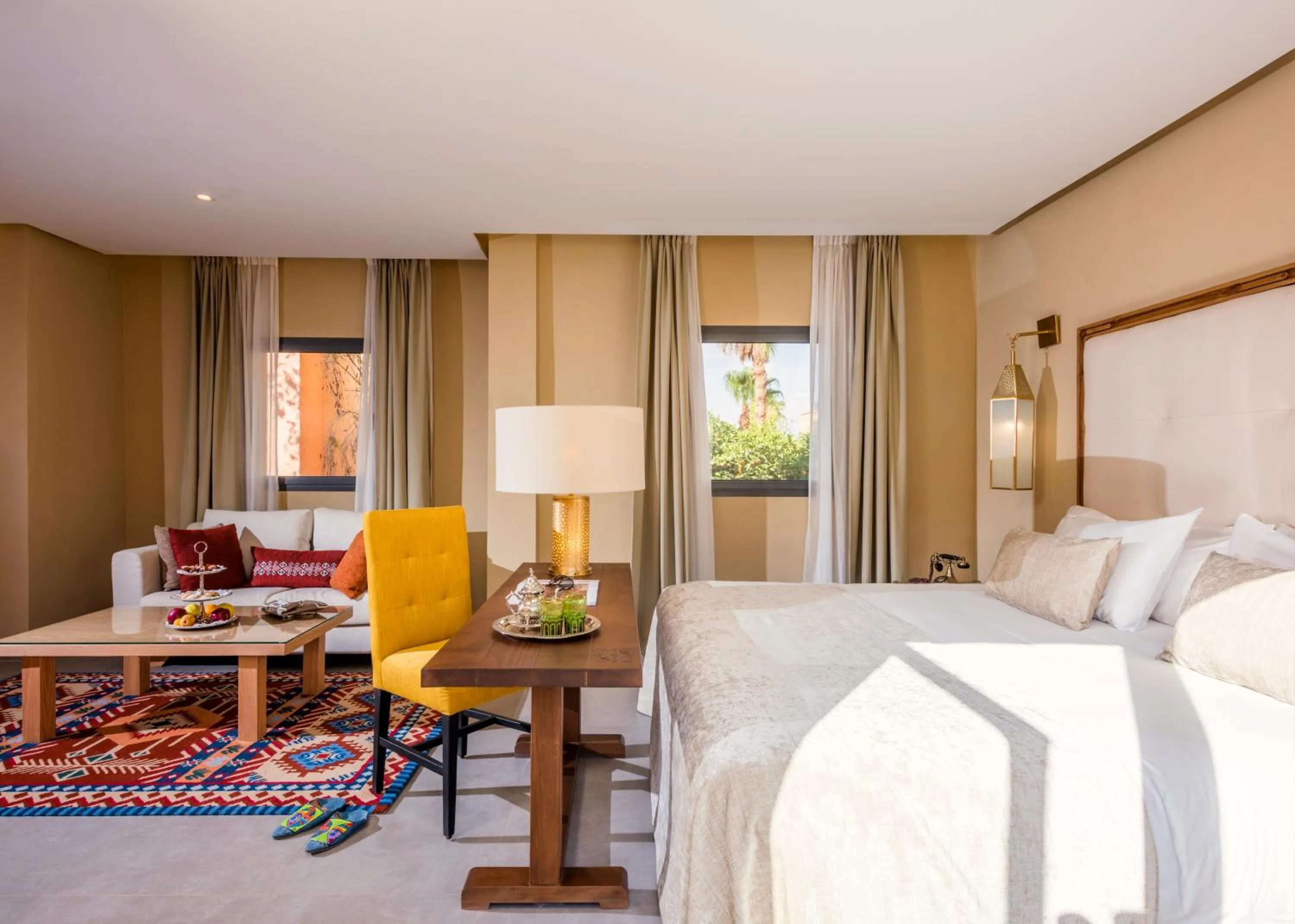 Photo of the whole room, Bed in Berbère Palace