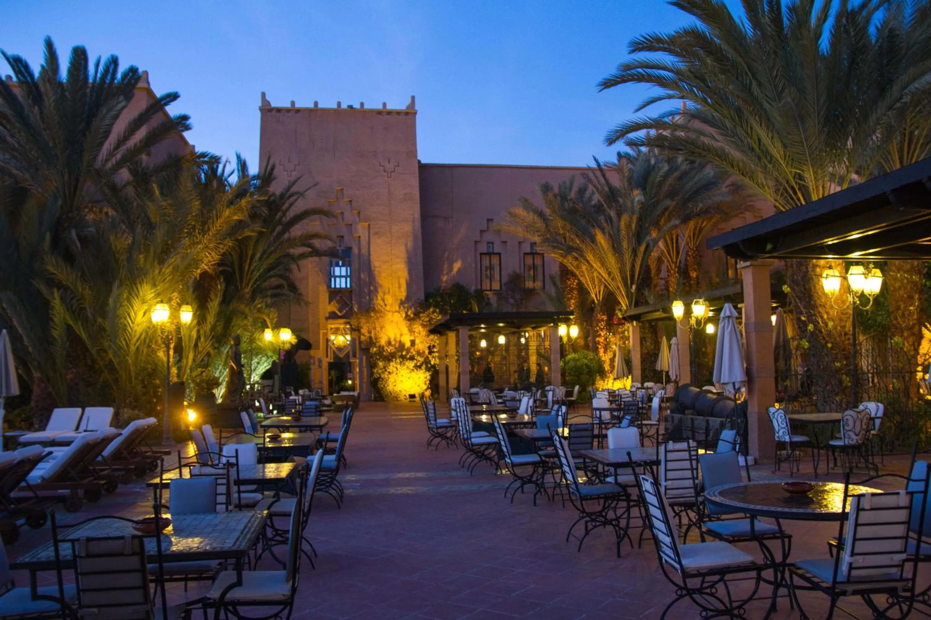 Restaurant/places to eat in Berbère Palace