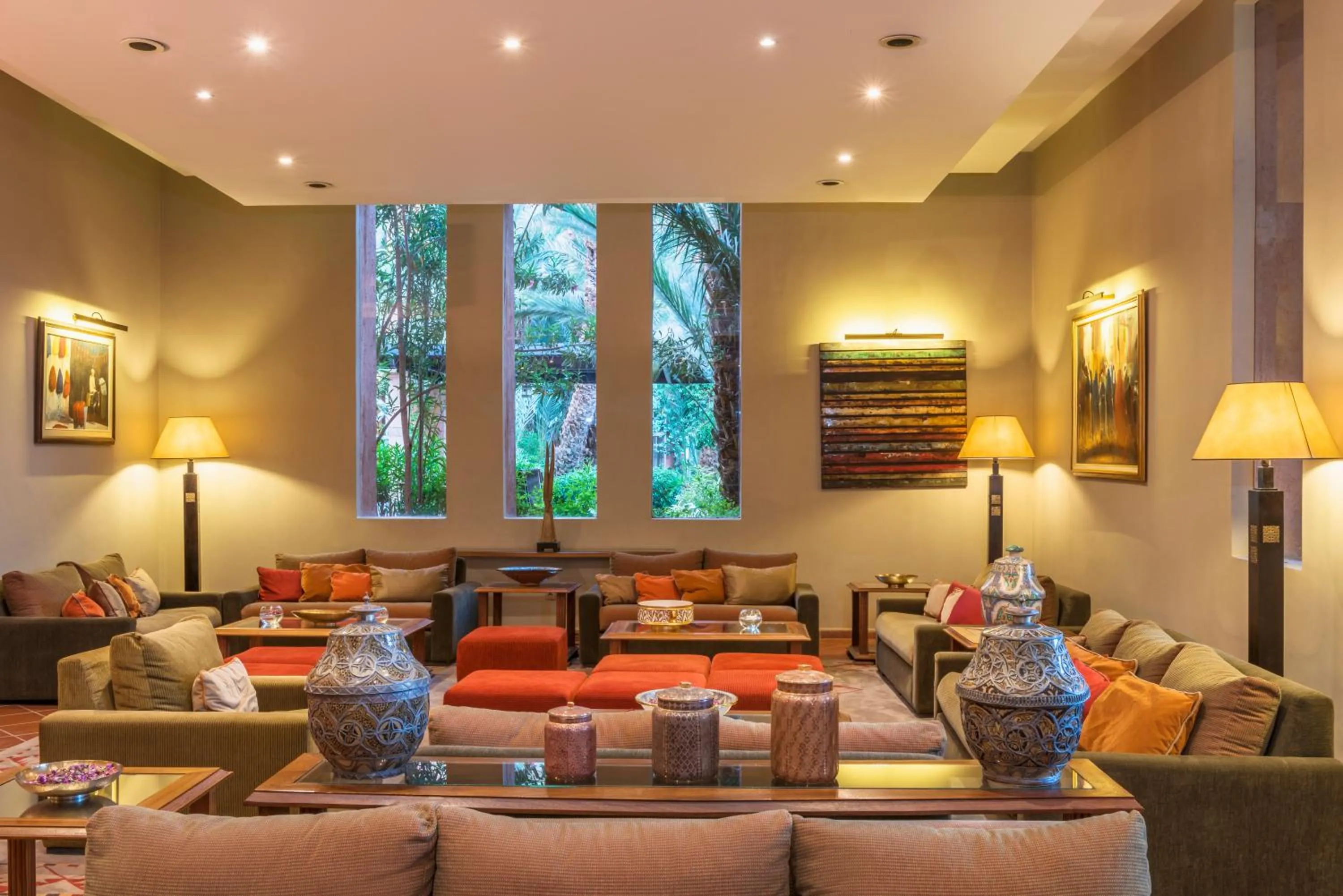Living room in Berbère Palace