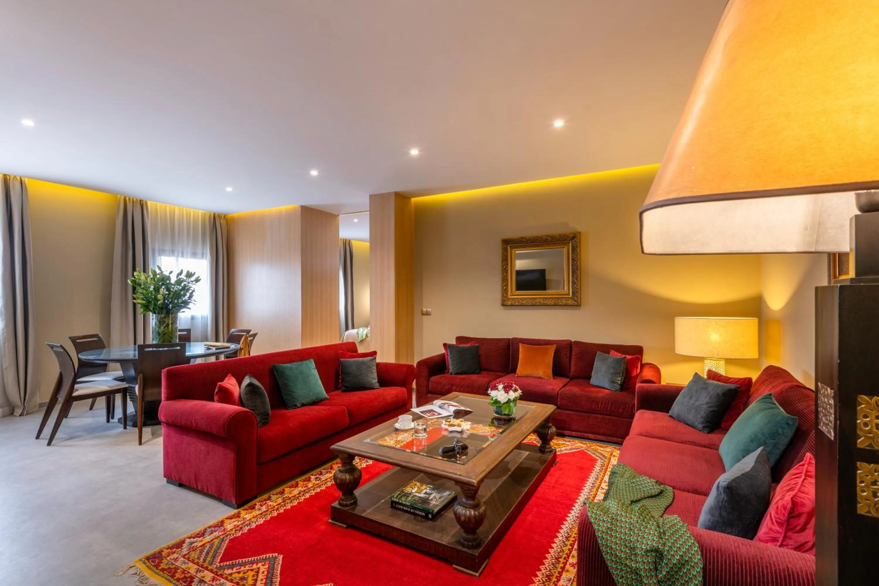 Living room in Berbère Palace