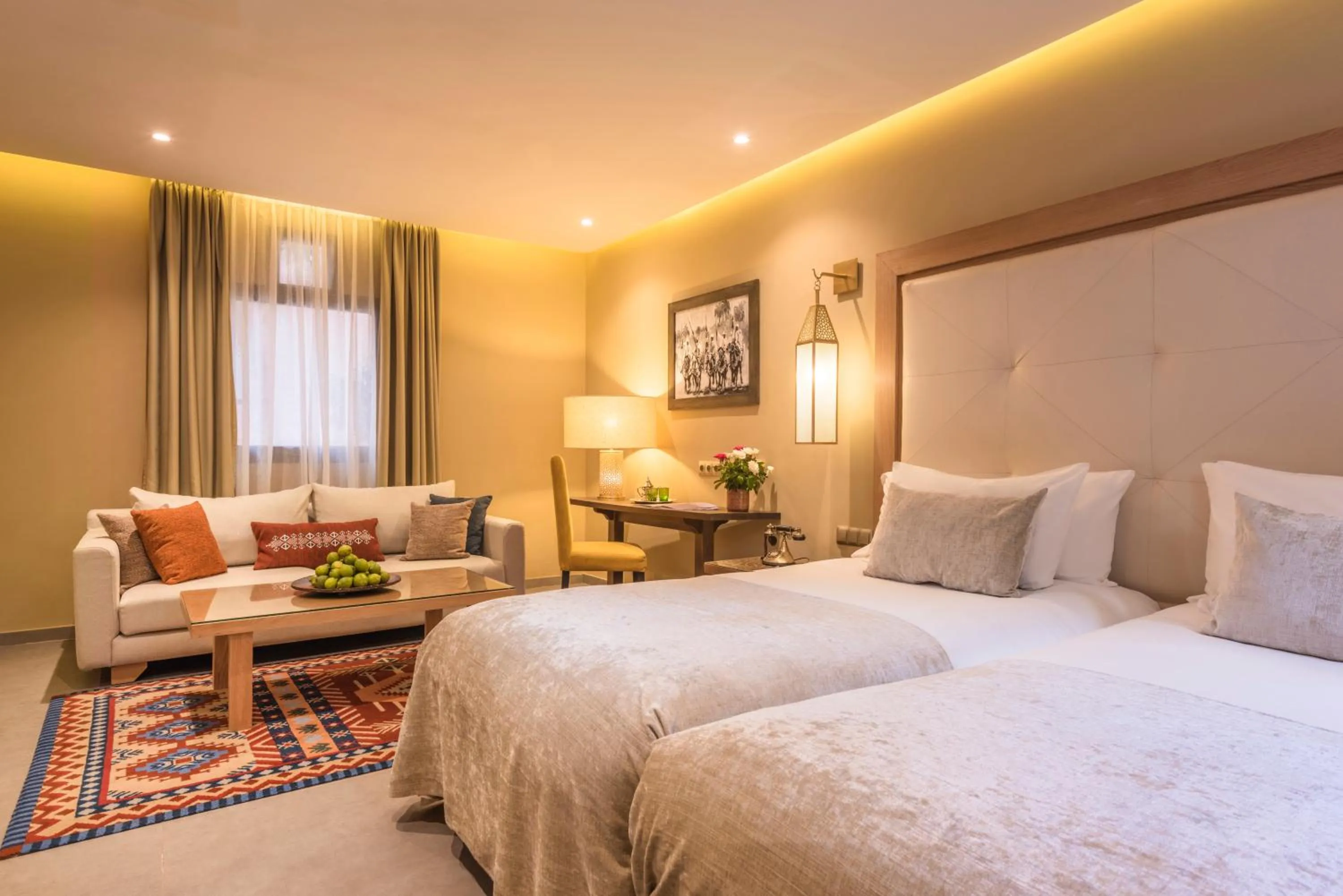 Photo of the whole room, Bed in Berbère Palace