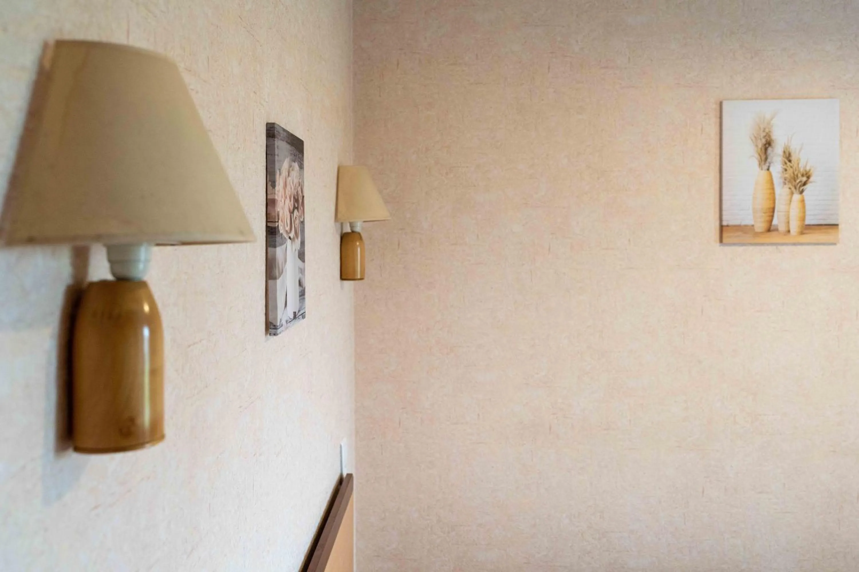 Decorative detail in Logis Hôtel La crémaillère