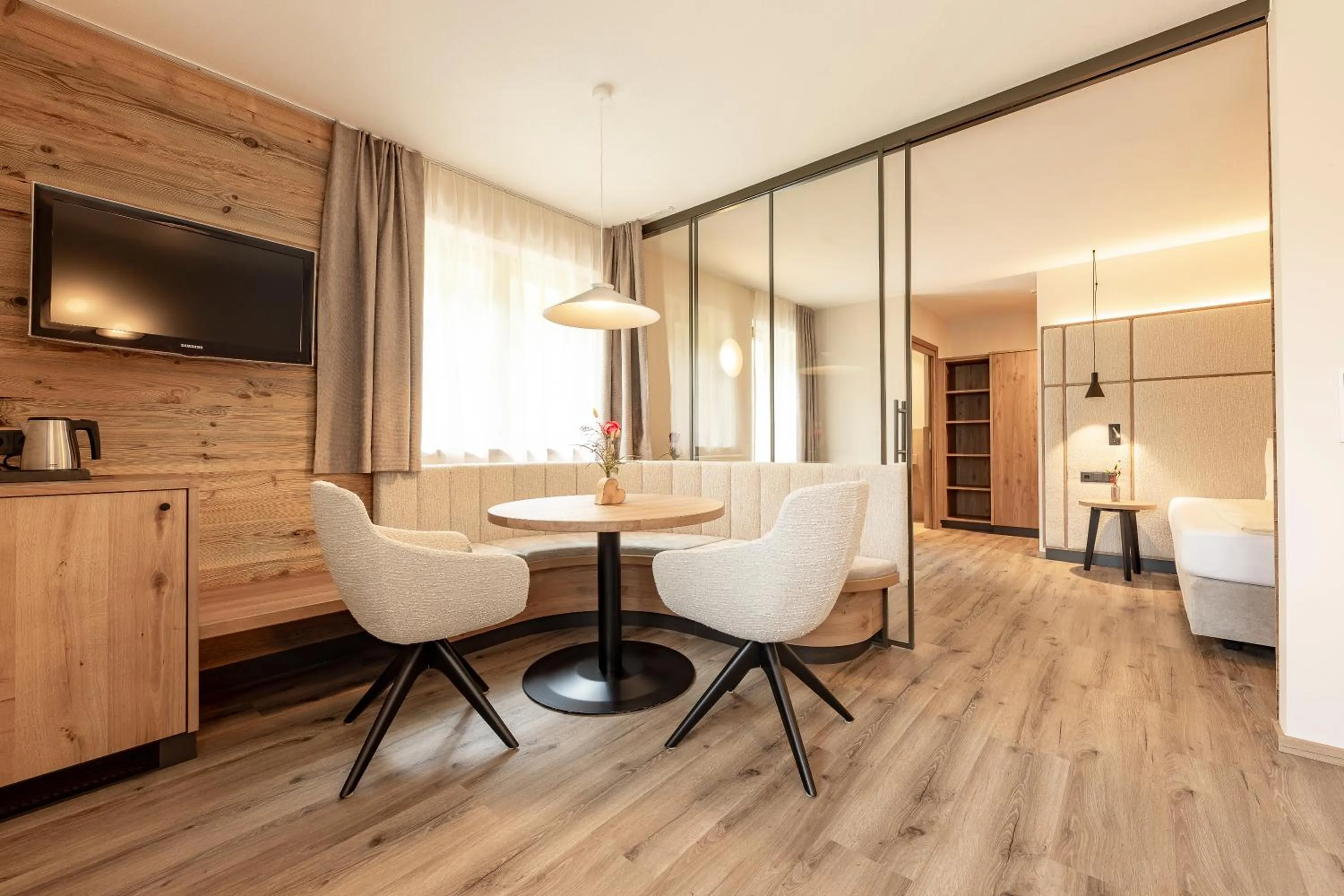 Photo of the whole room, Bed in Aktiv & Vitalhotel Bergcristall