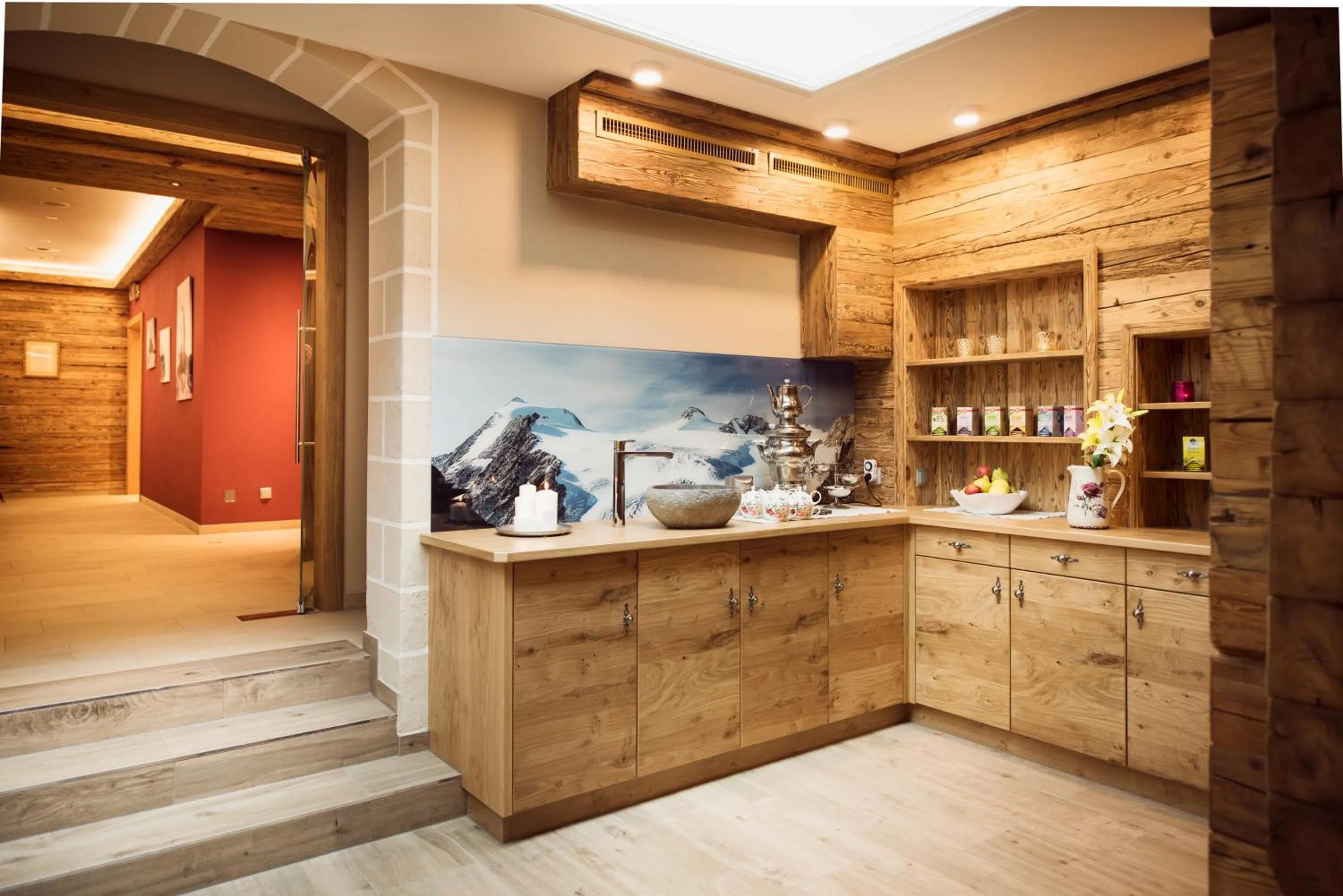 Sauna in Aktiv & Vitalhotel Bergcristall