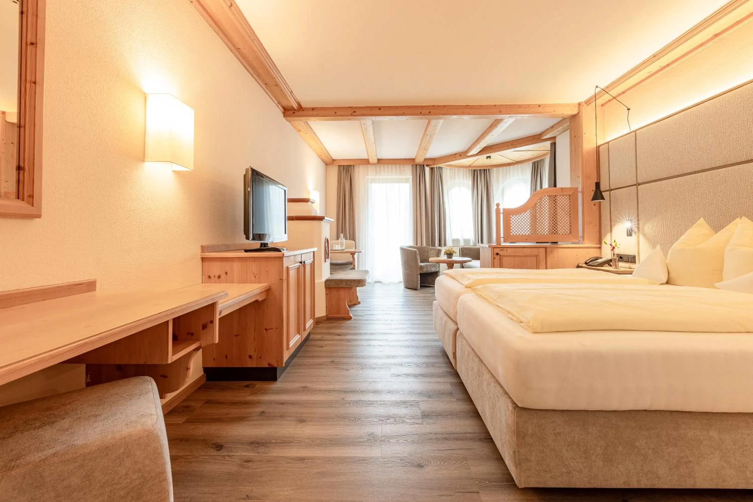 Photo of the whole room, Bed in Aktiv & Vitalhotel Bergcristall