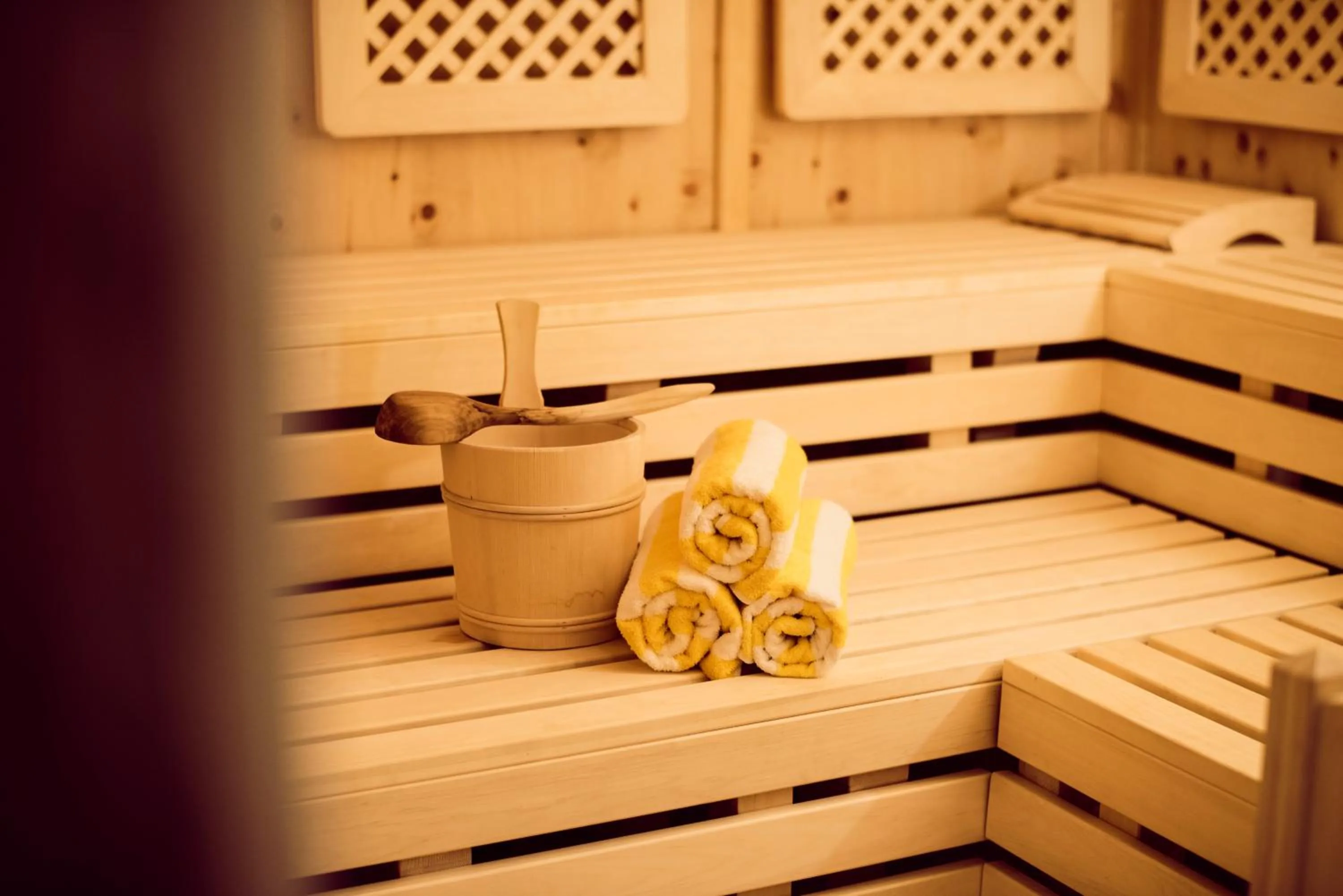 Sauna in Aktiv & Vitalhotel Bergcristall