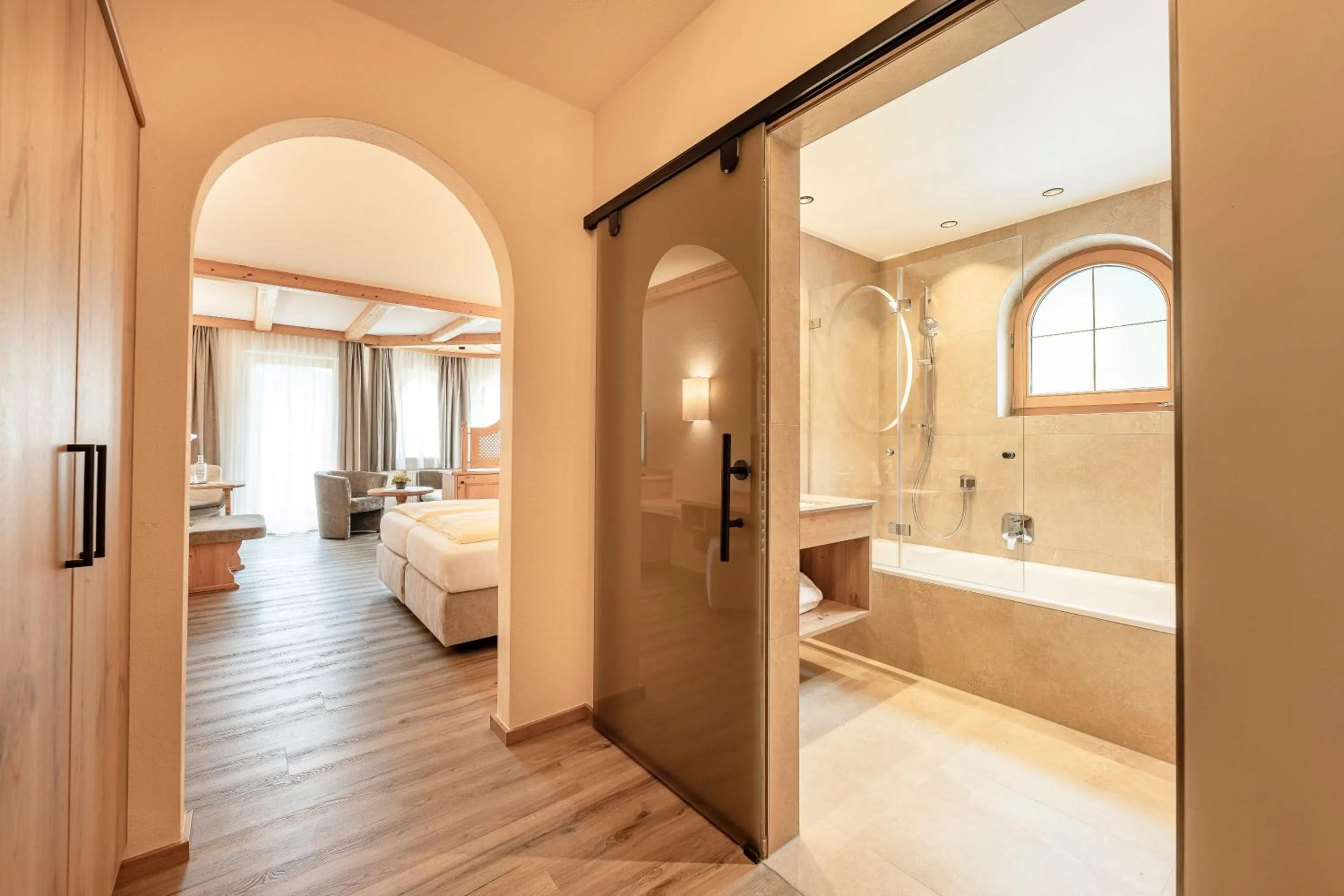 Photo of the whole room, Bed in Aktiv & Vitalhotel Bergcristall