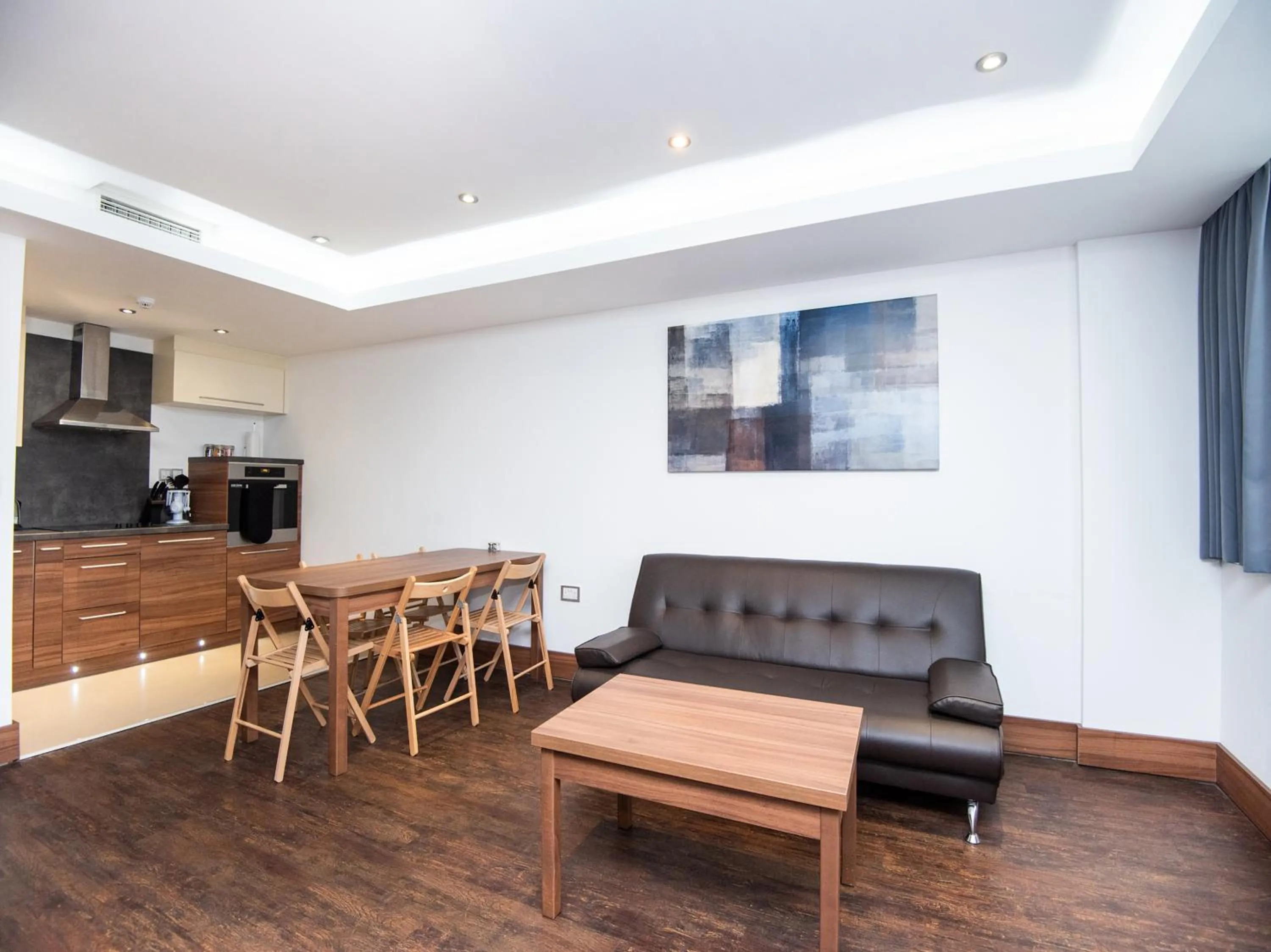 Seating area in Livin' Serviced Apartments