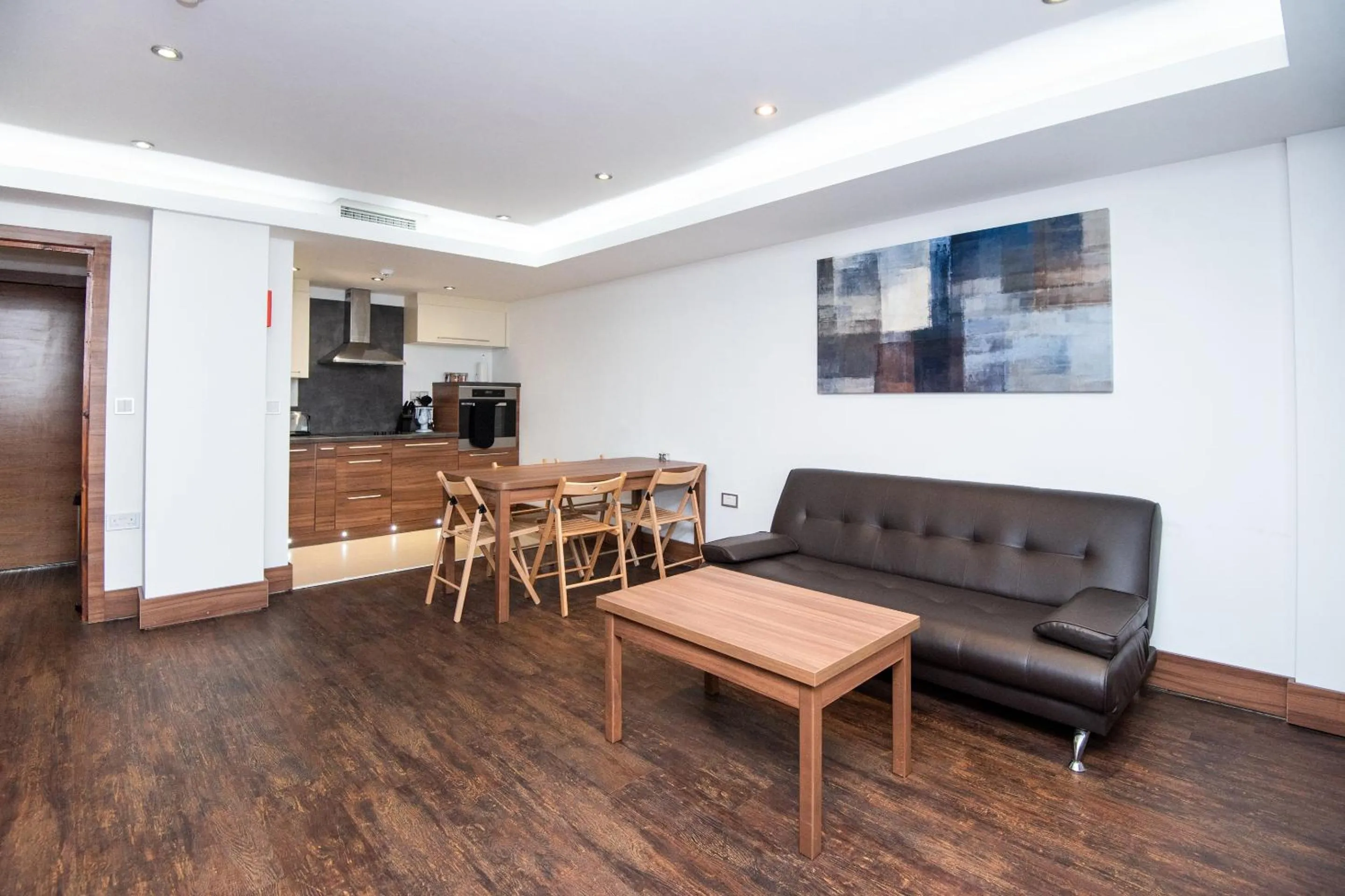 Seating area in Livin' Serviced Apartments
