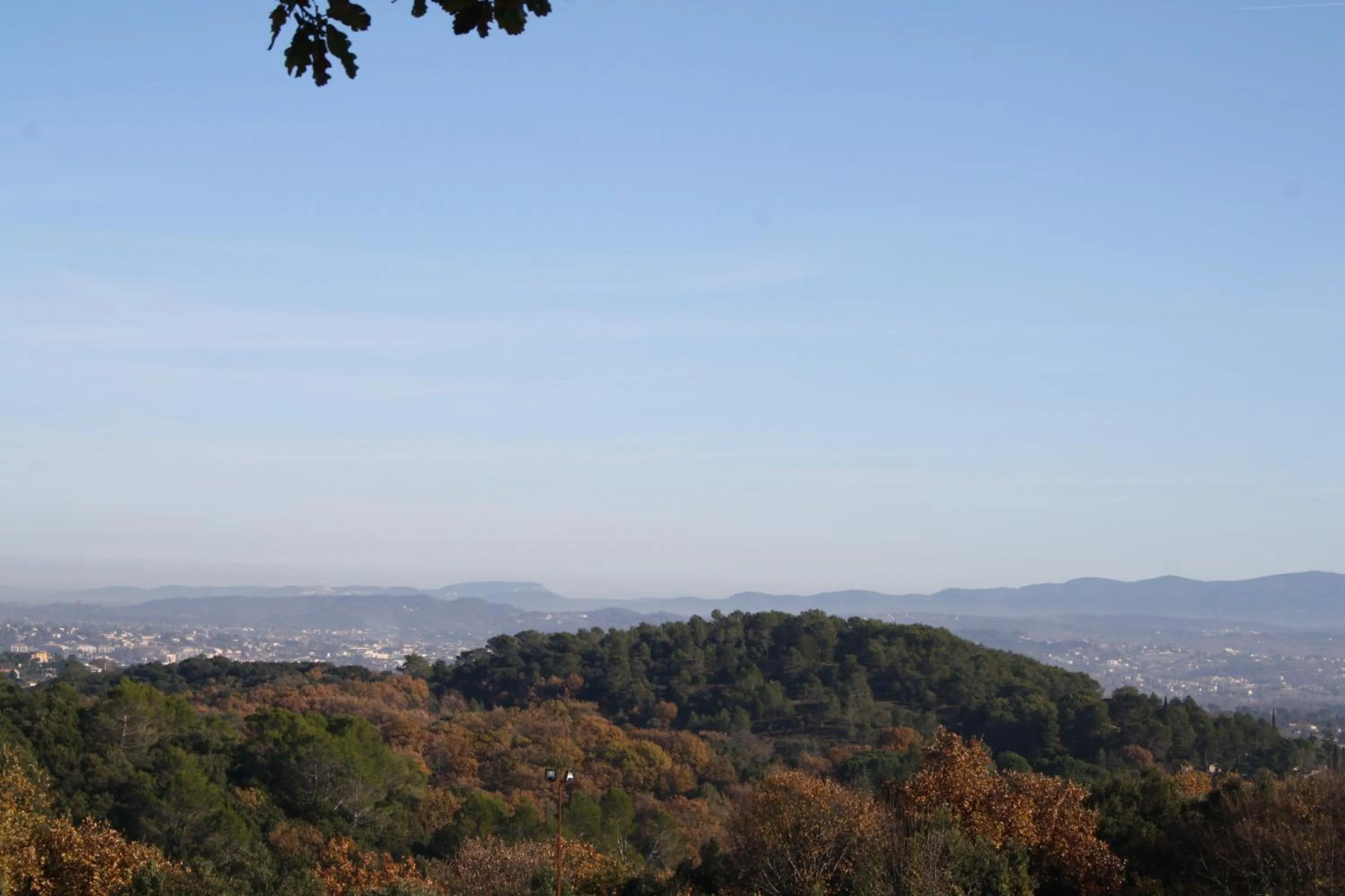 Natural landscape in Domaine du Serre d'Avène