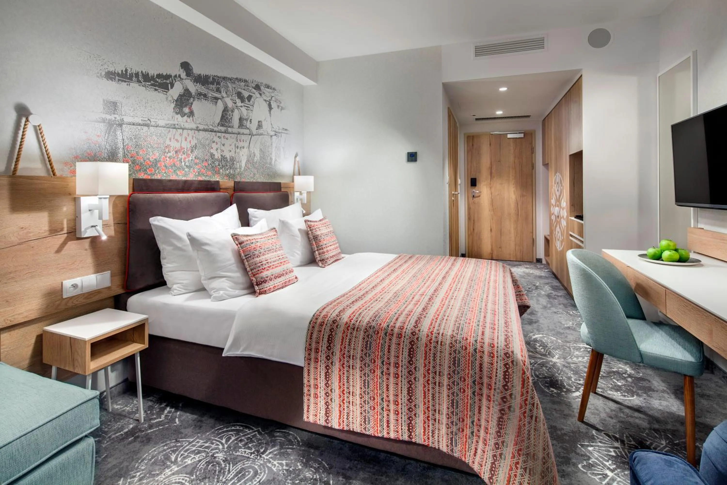 Bed in Hotel Aquarion Family & Friends - Destigo Hotels