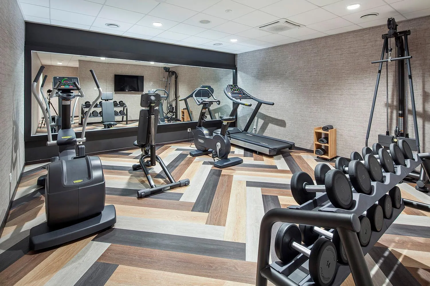 Fitness centre/facilities in Hotel Aquarion Family & Friends - Destigo Hotels