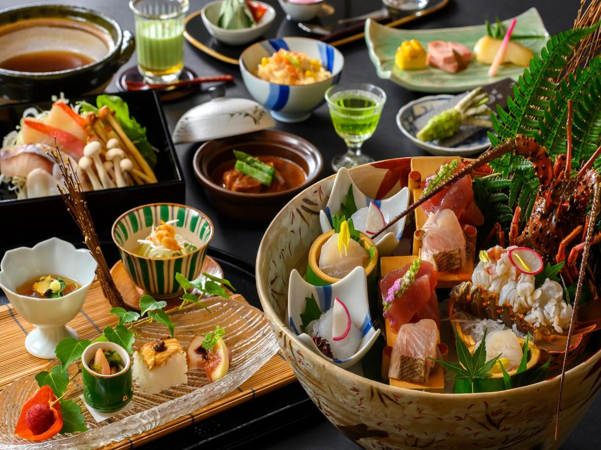 Dinner in Toushinan Komeya