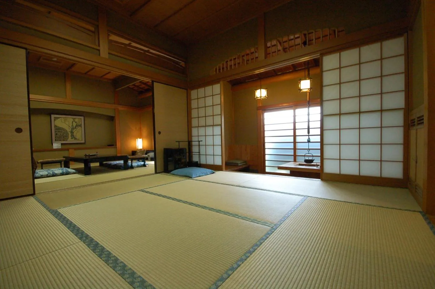 Photo of the whole room, Bed in Toushinan Komeya