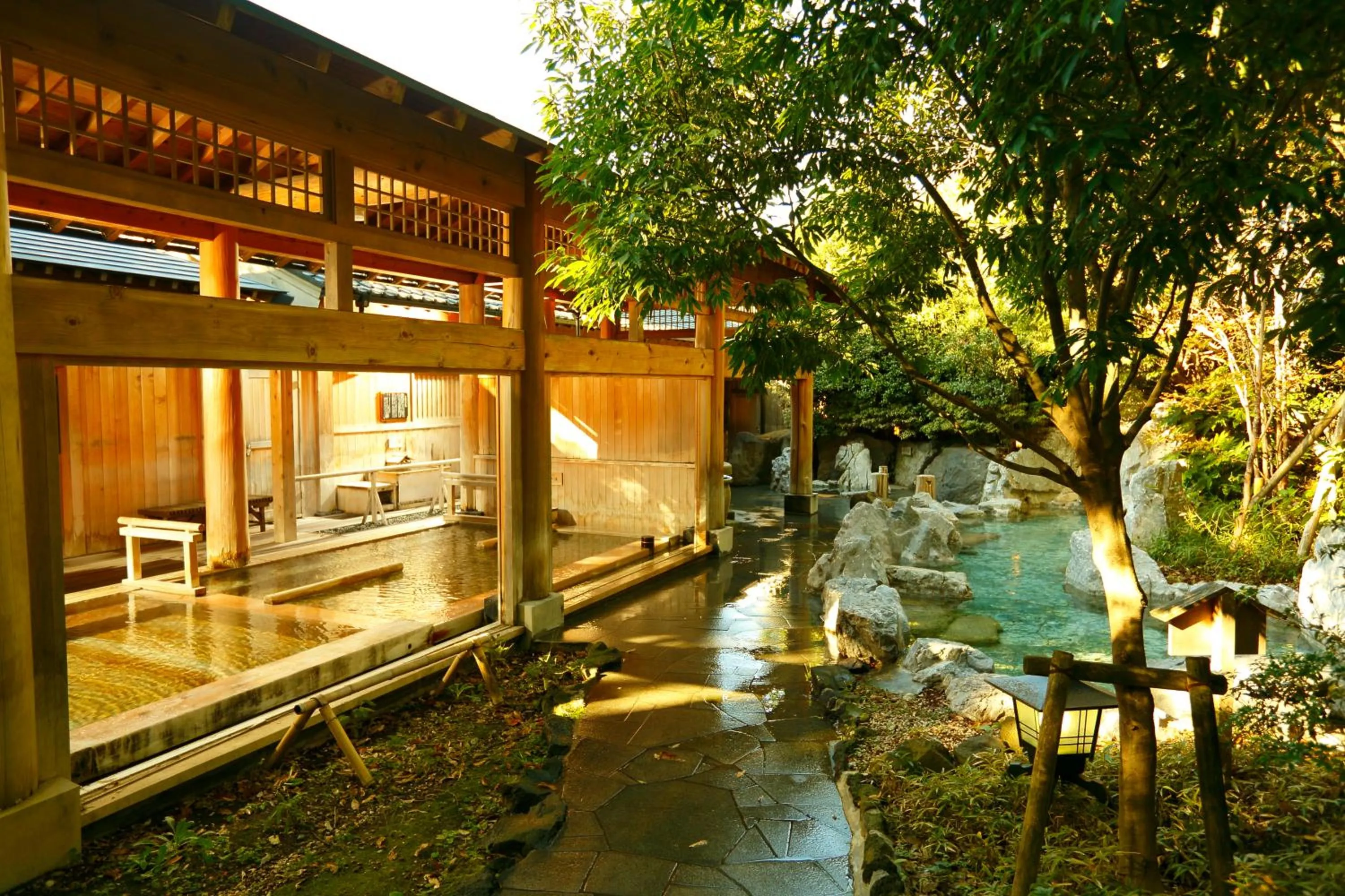 Open Air Bath in Mori no yu Kira No Sato Reopening on December 22, 2025