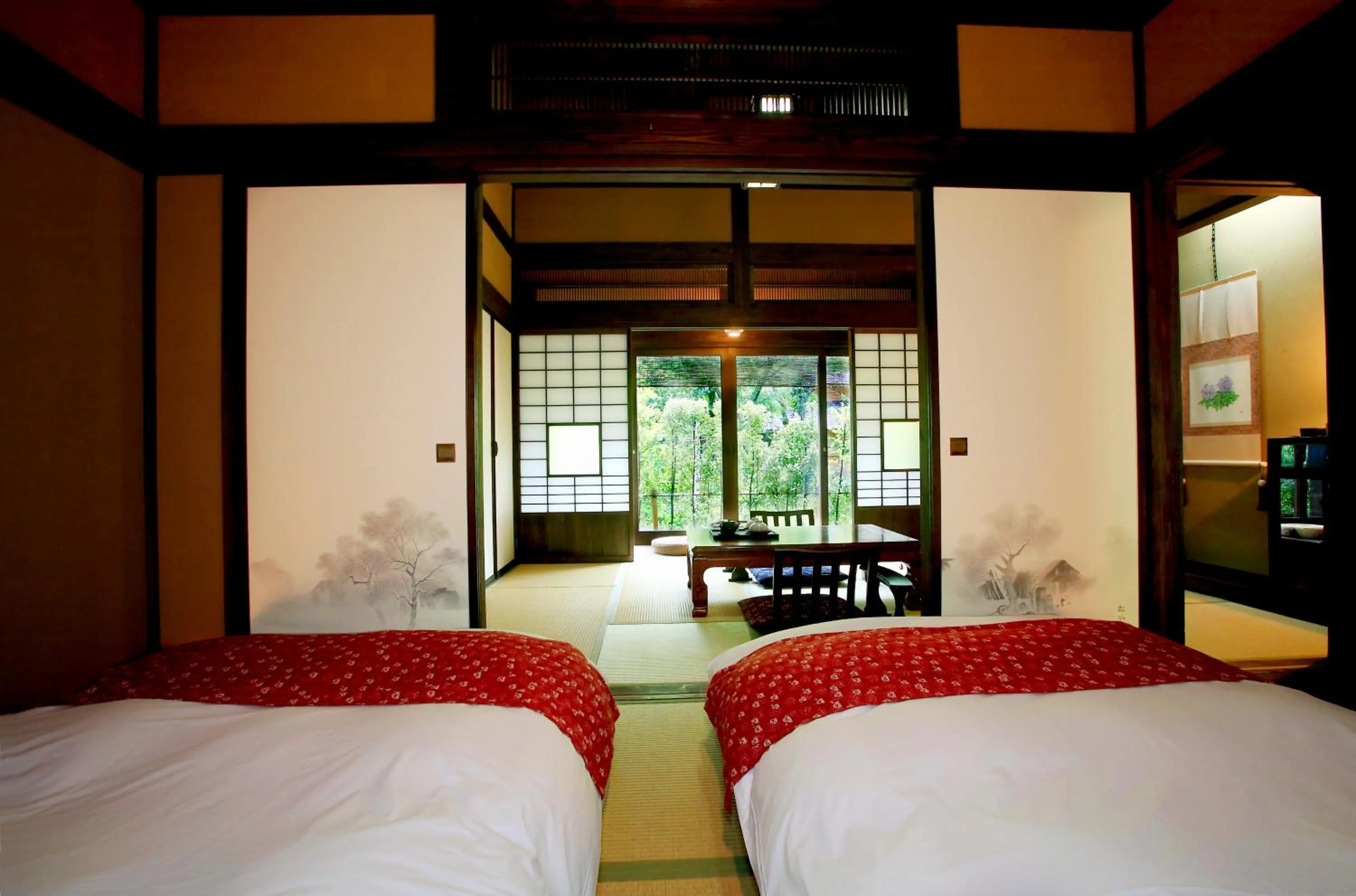 Bed in Mori no yu Kira No Sato Reopening on December 22, 2025