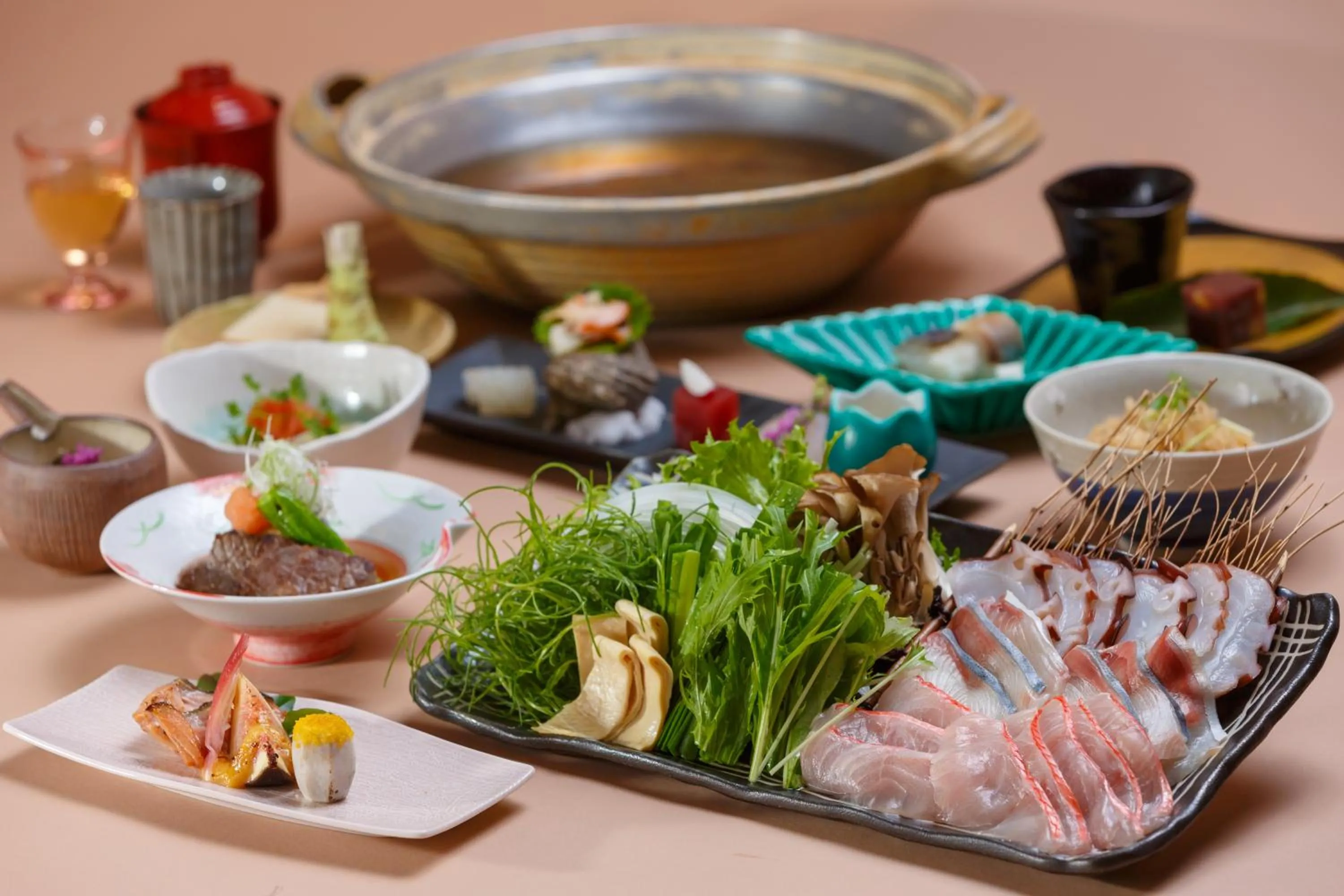 Dinner in Mori no yu Kira No Sato Reopening on December 22, 2025