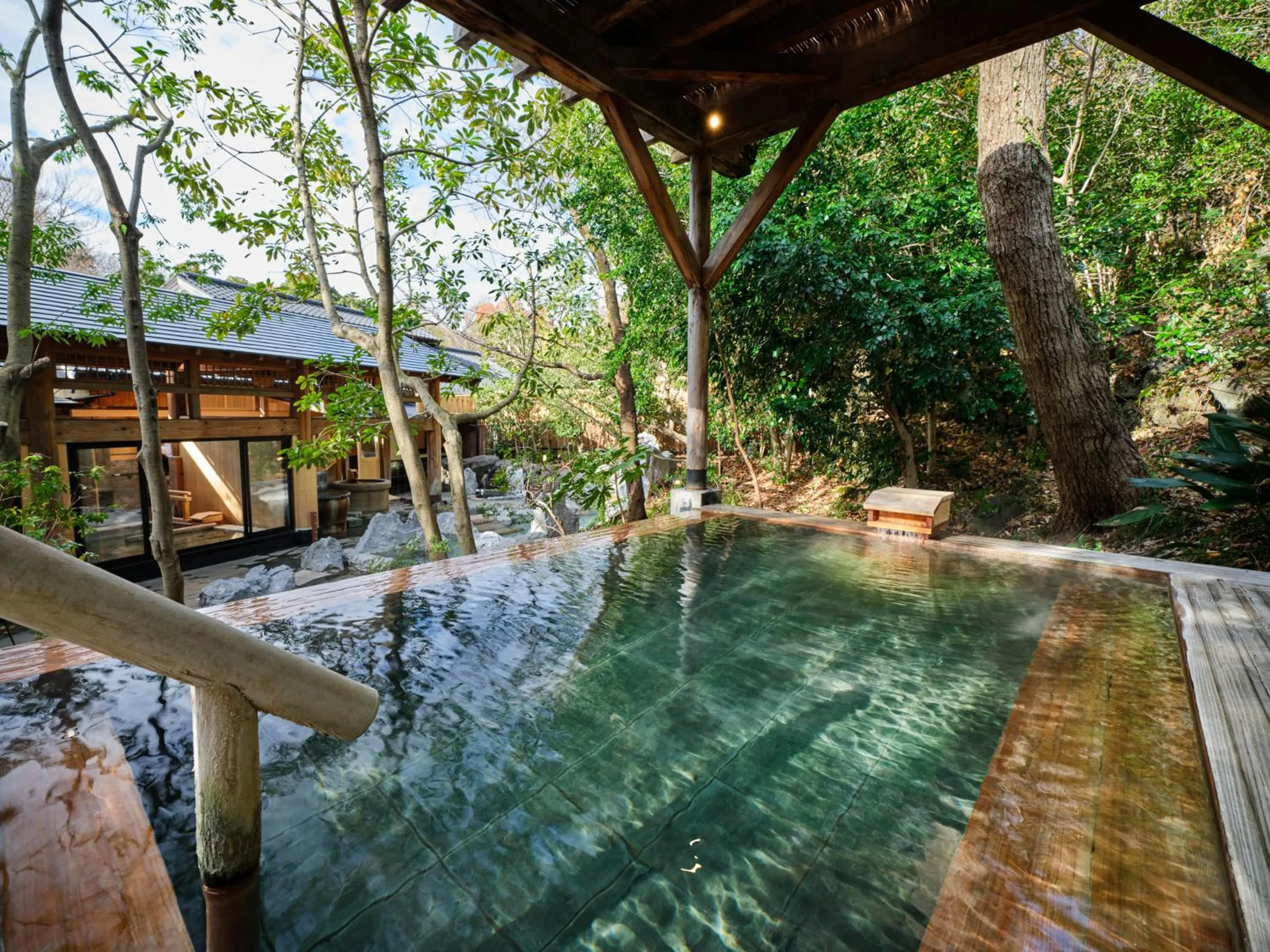 Open Air Bath in Mori no yu Kira No Sato Reopening on December 22, 2025