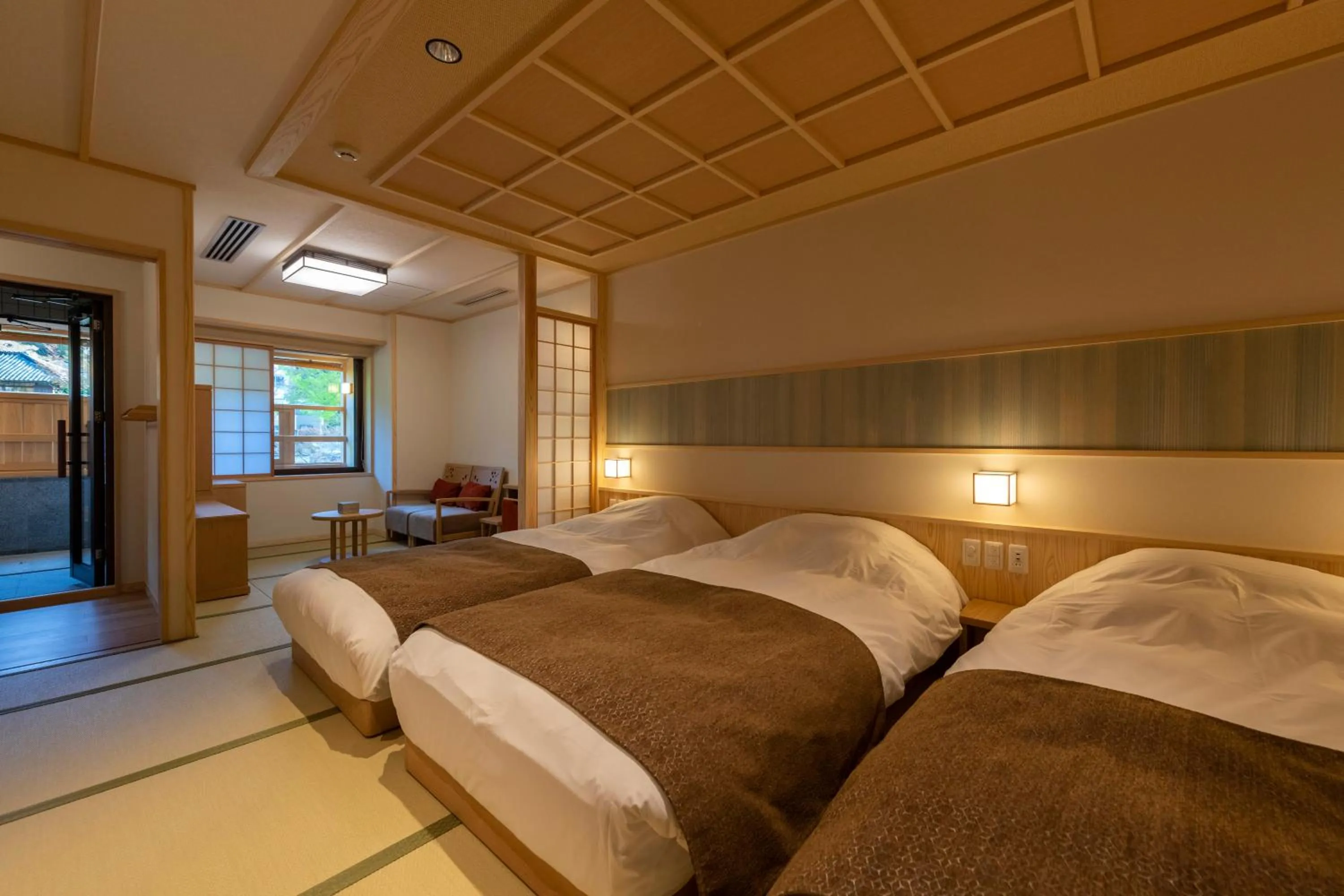 Bed in Yukairo Kikuya