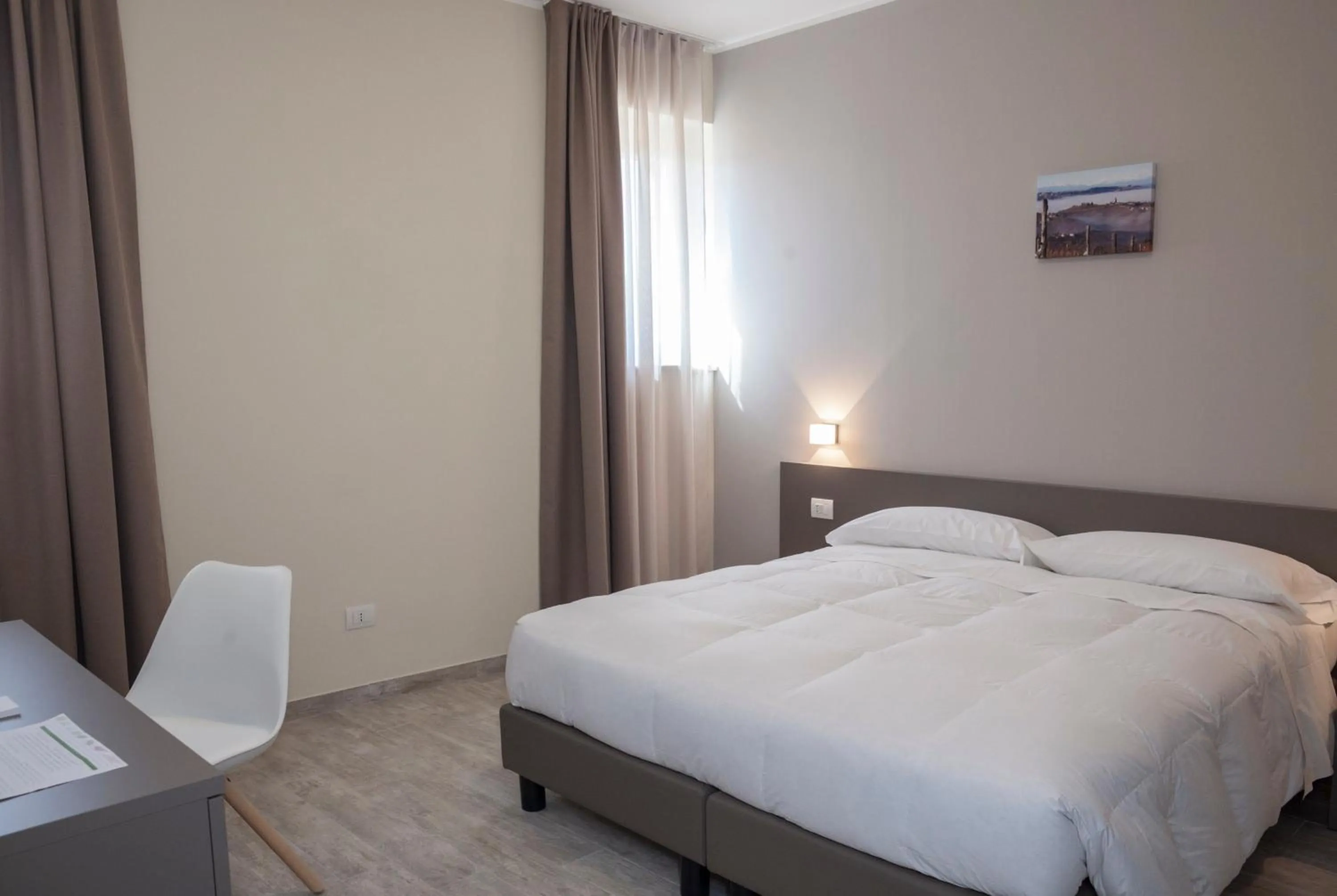 Bedroom, Bed in Hotel & Wellness Stella Delle Langhe