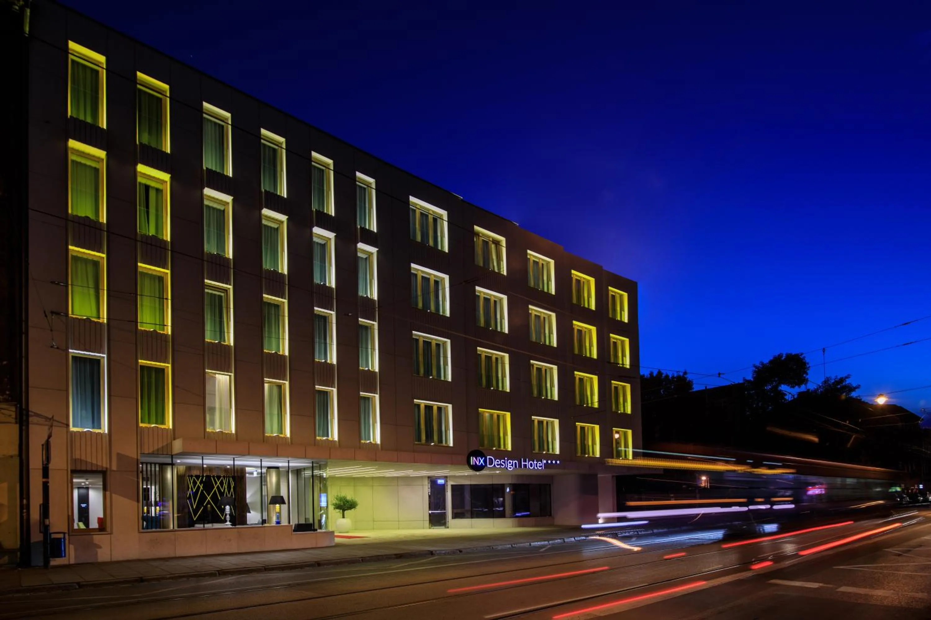 Property building in INX Design Hotel