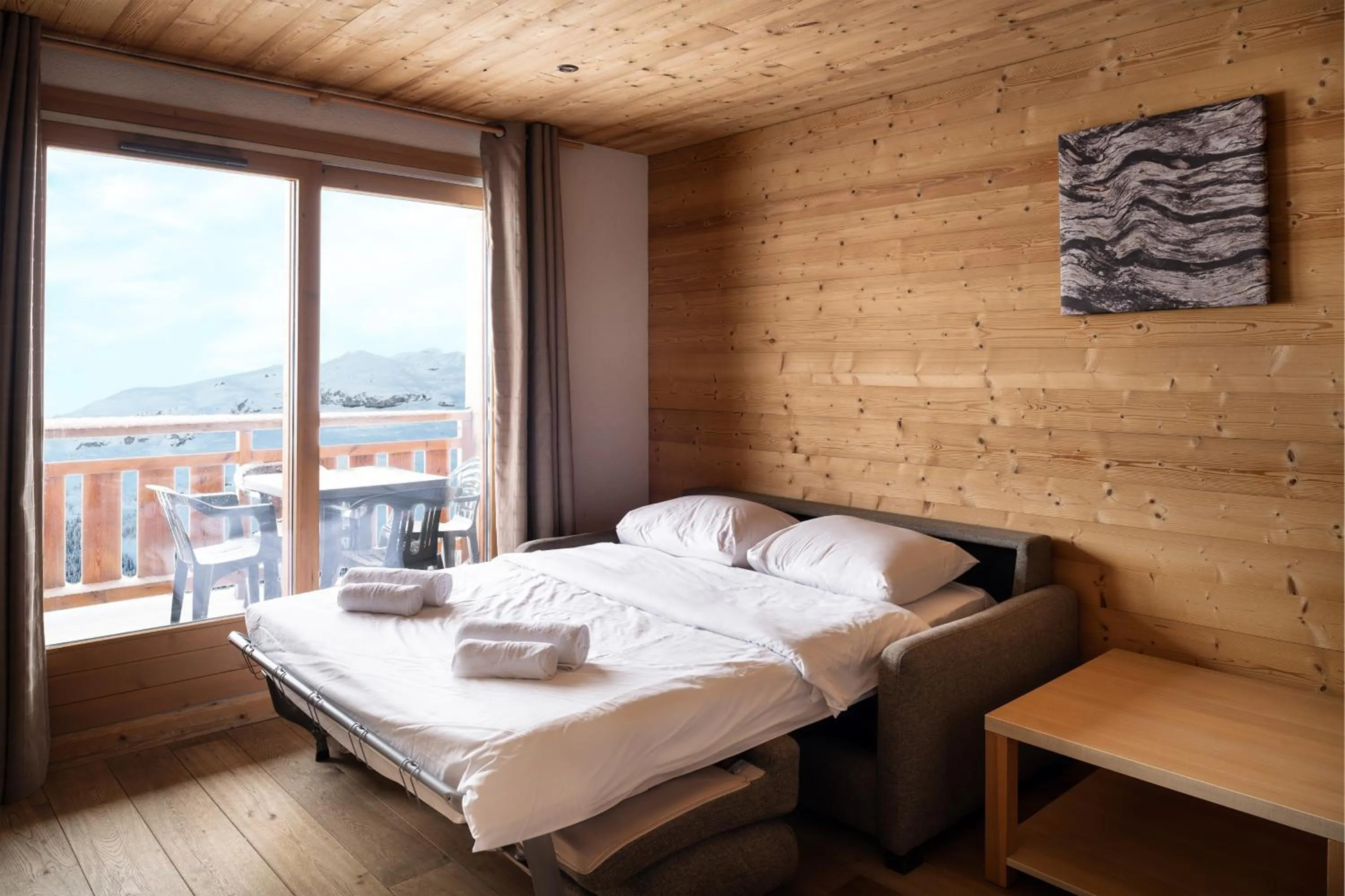 Bed in Dormio Resort Les Portes du Grand Massif