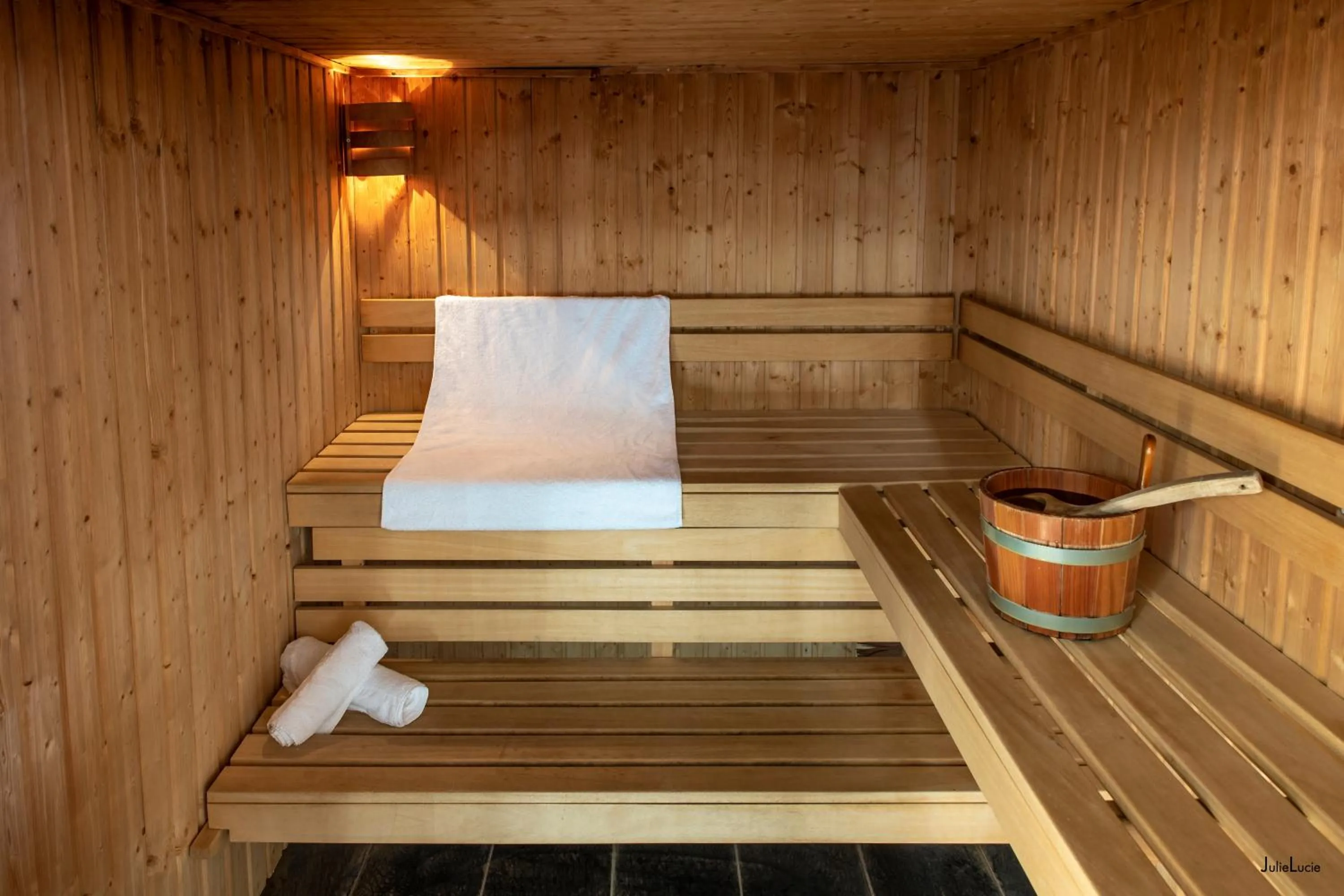 Sauna in Dormio Resort Les Portes du Grand Massif