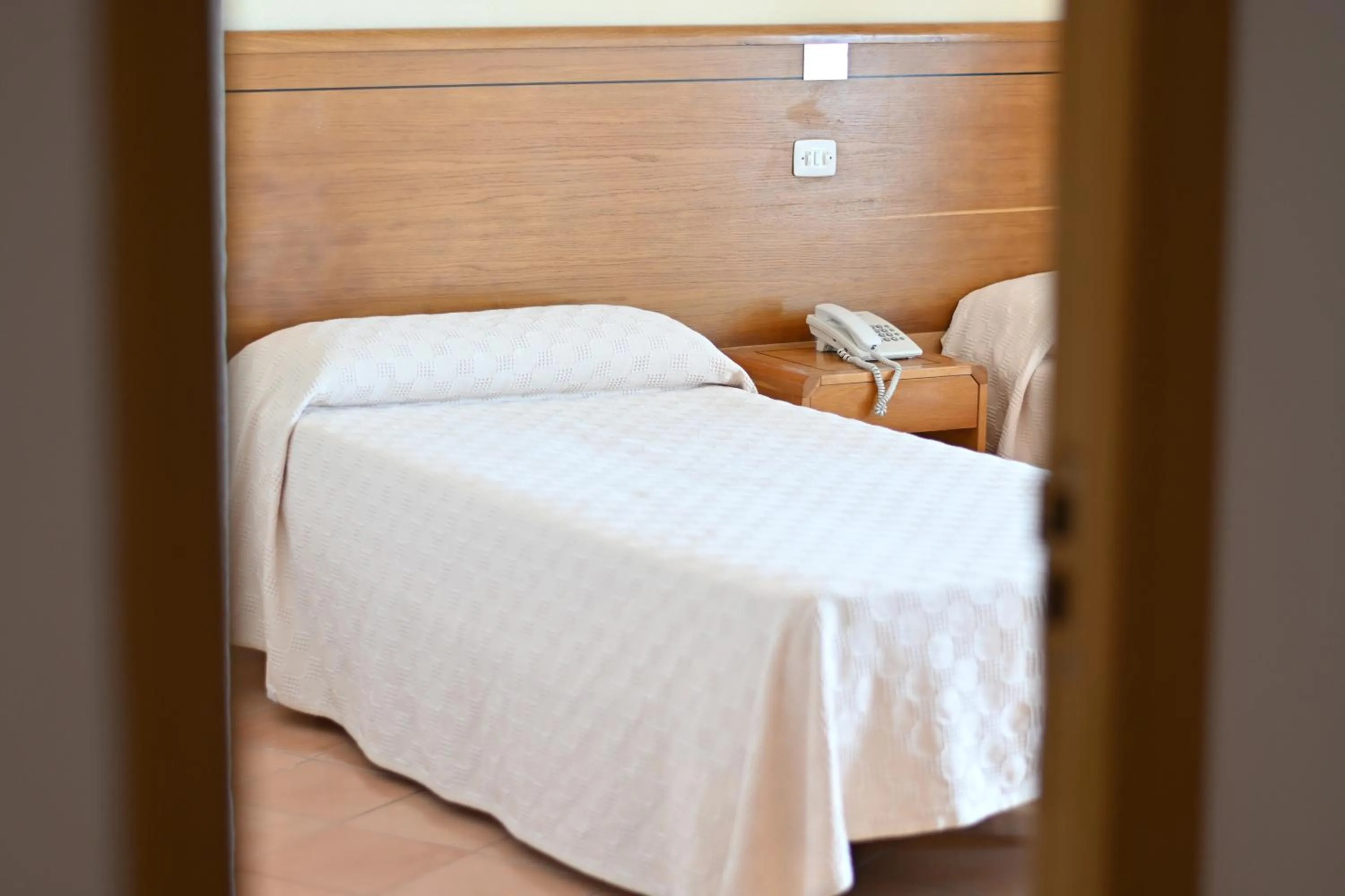 Bed in Hotel Figueretes