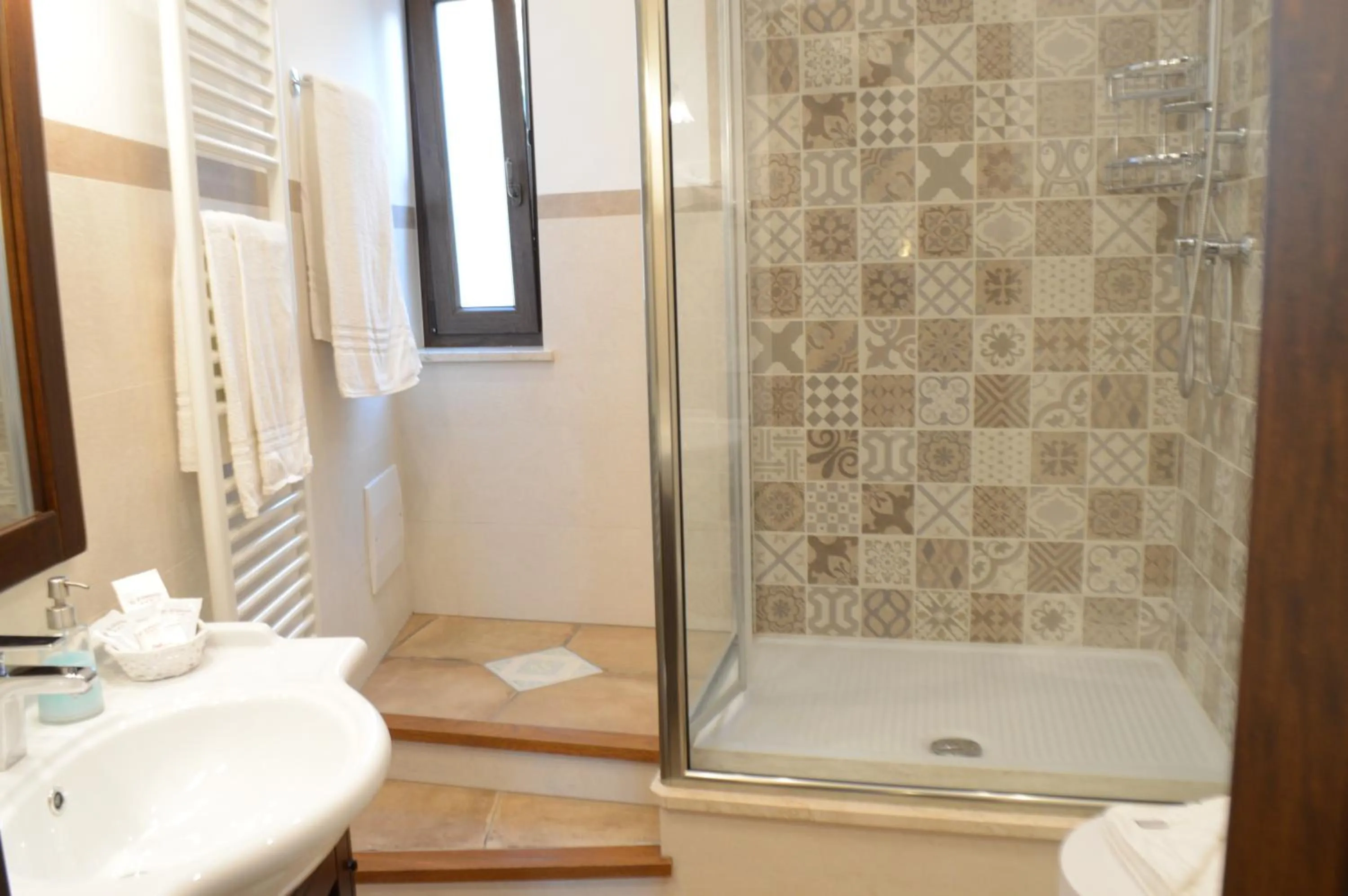 Shower in Il Castello