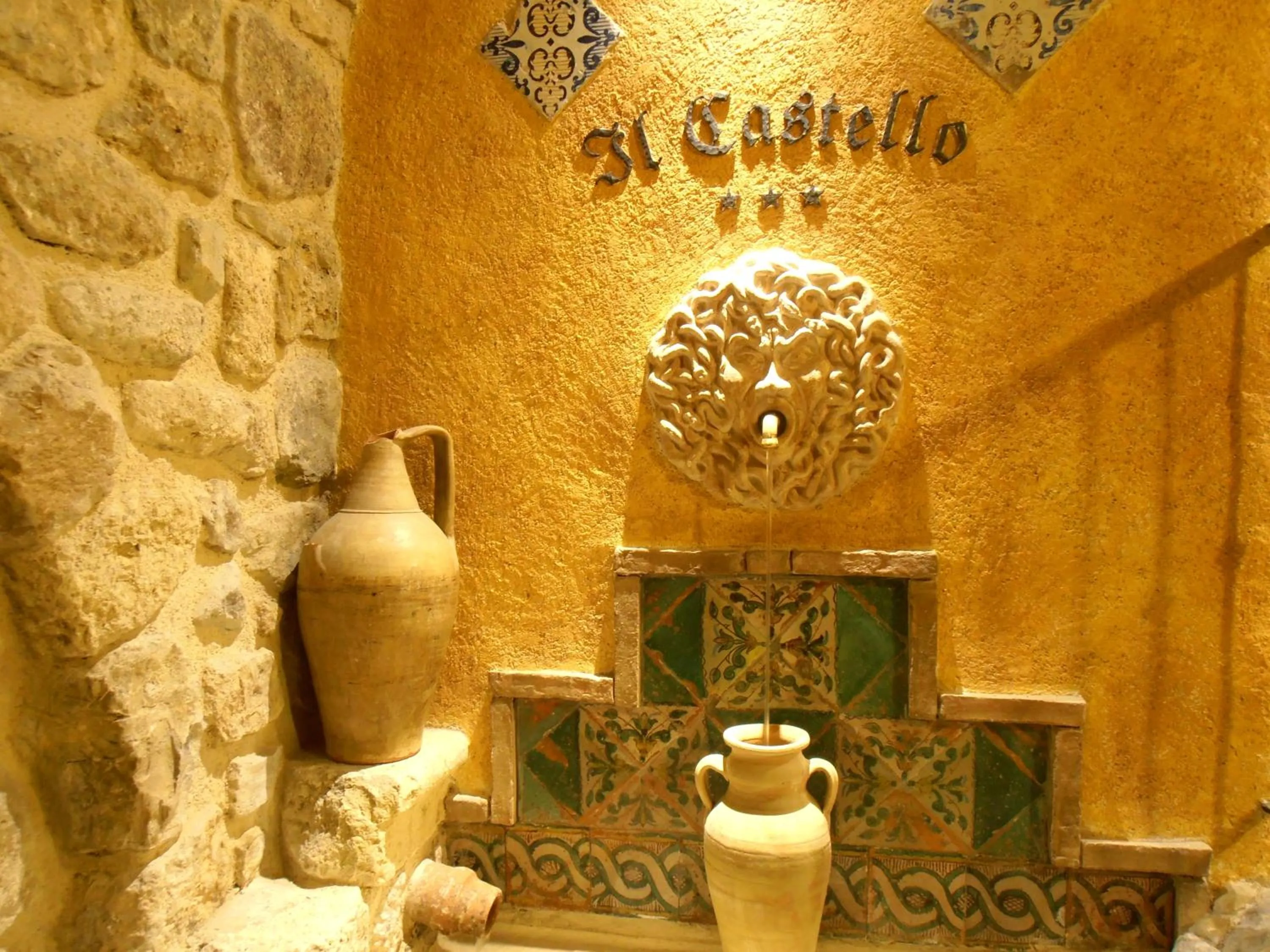 Decorative detail in Il Castello